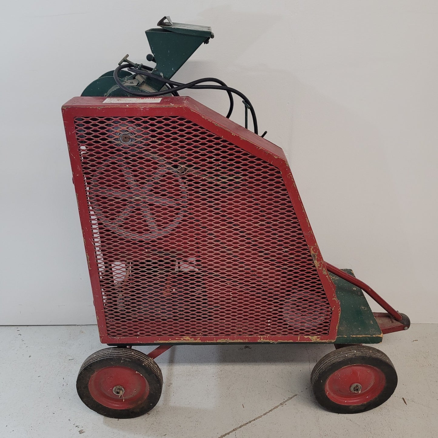 Tested ALMACO Plant & Head Thresher Vintage Seed Grain Research Thresher Cart