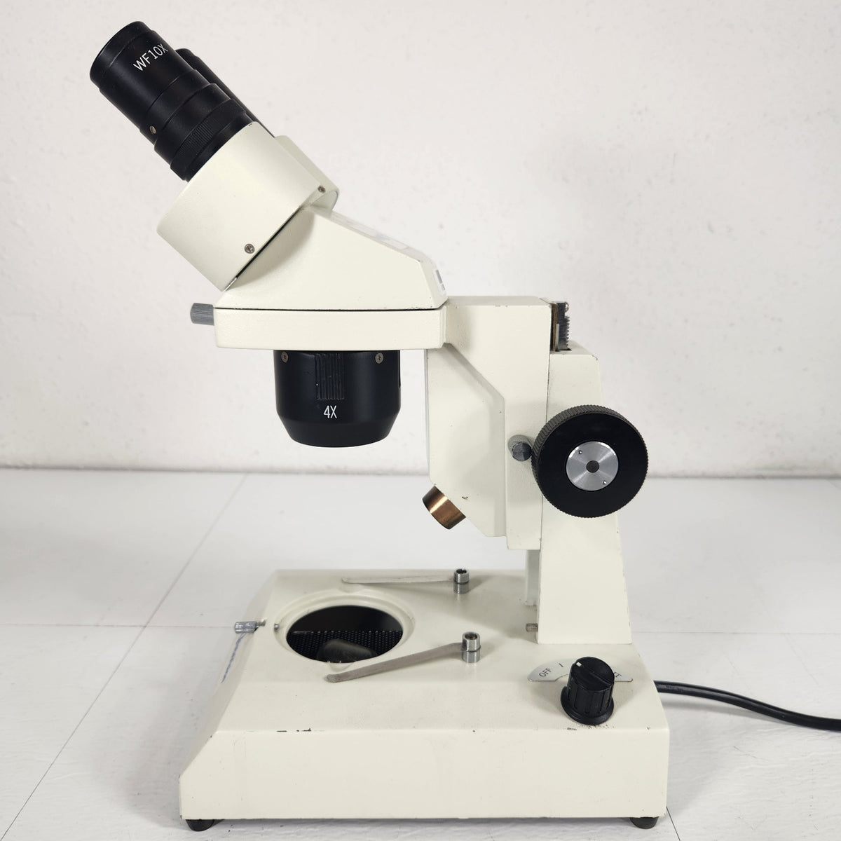TESTED VWR VistaVision Binocular Stereo Microscope WF10X 2X/4X Illuminated