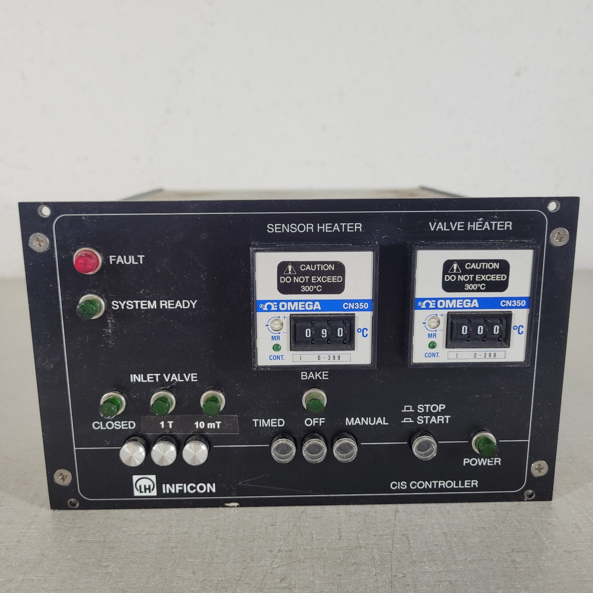 Leybold INFICON 908-140-G2 CIS Sensor Valve Heater Controller 230V