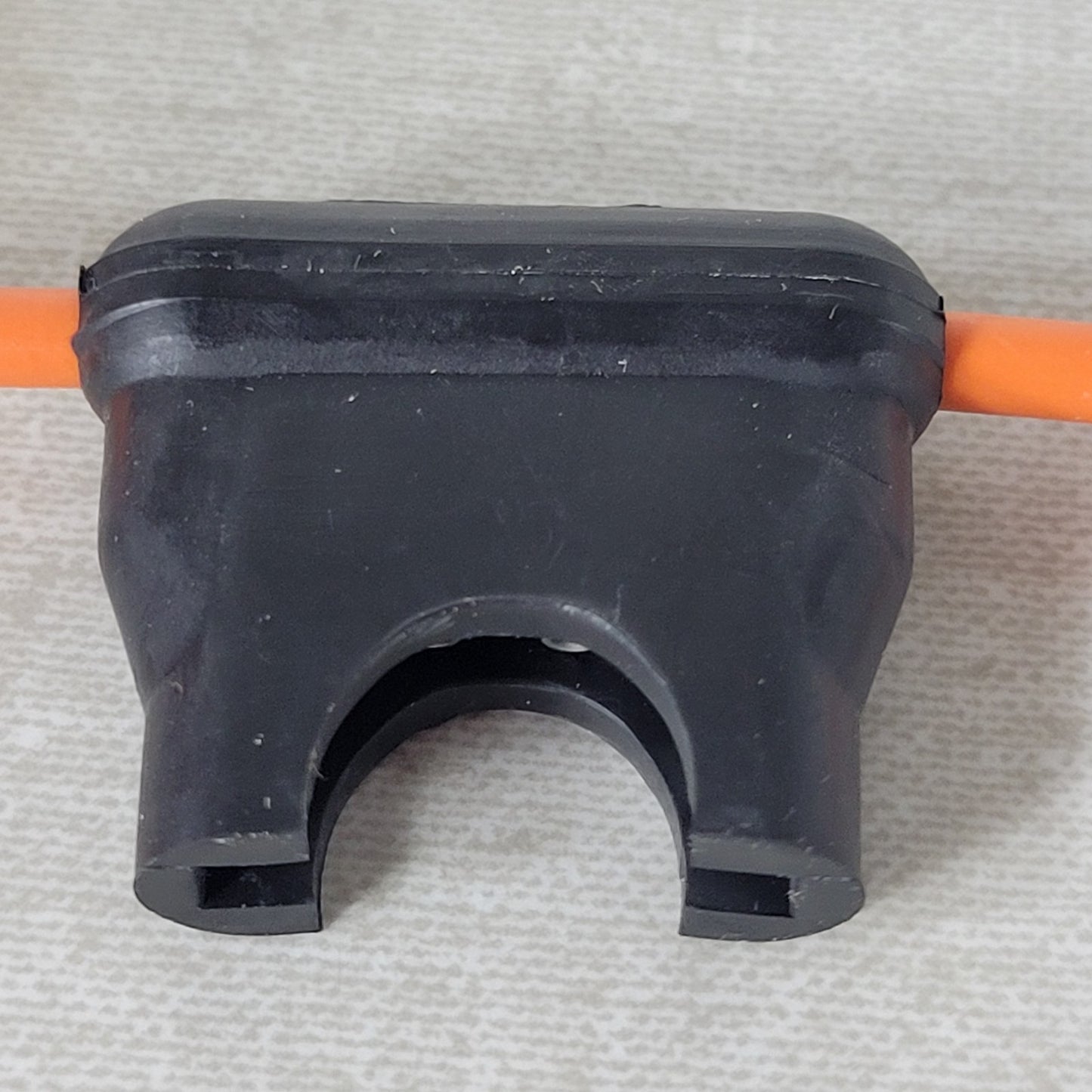 2x TX109 14 AWG ATC/ATO Inline Automotive Blade Fuse Holders Orange