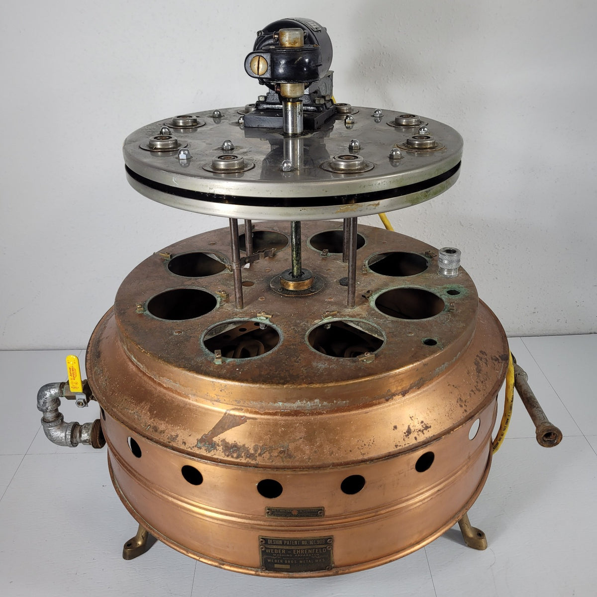 Weber-Ehrenfeld 215 Malt Mash Bath Laboratory Mashing Apparatus Bodine Motor