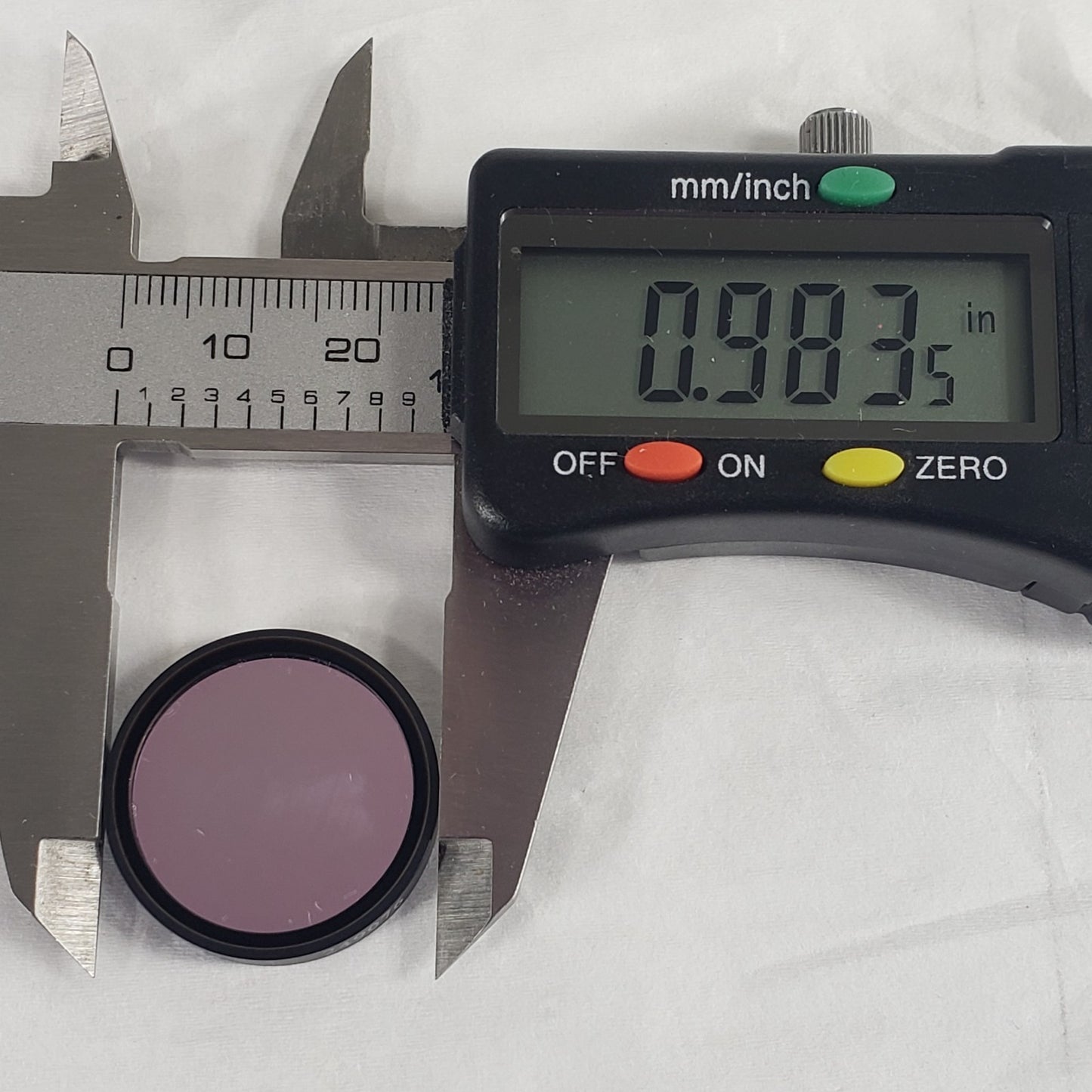 Chroma HQ530/30M 1" 530/30 Bandpass Fluorescence Filter for Flow Cytometry
