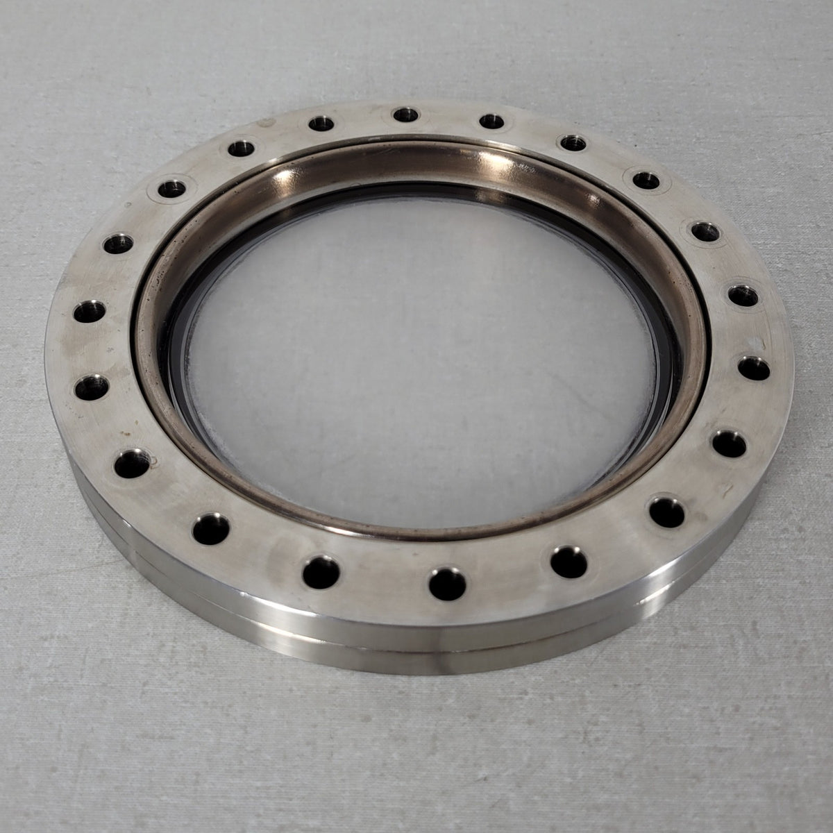 DN160CF 8" CF Conflat UHV Stainless Steel Glass Viewport Hazy Matte