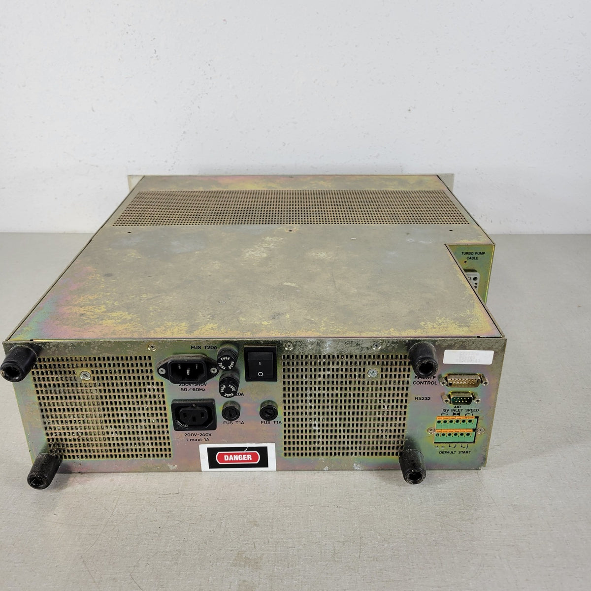 Alcatel CFV3000M Turbomolecular Vacuum Pump Controller 240V FAULTY
