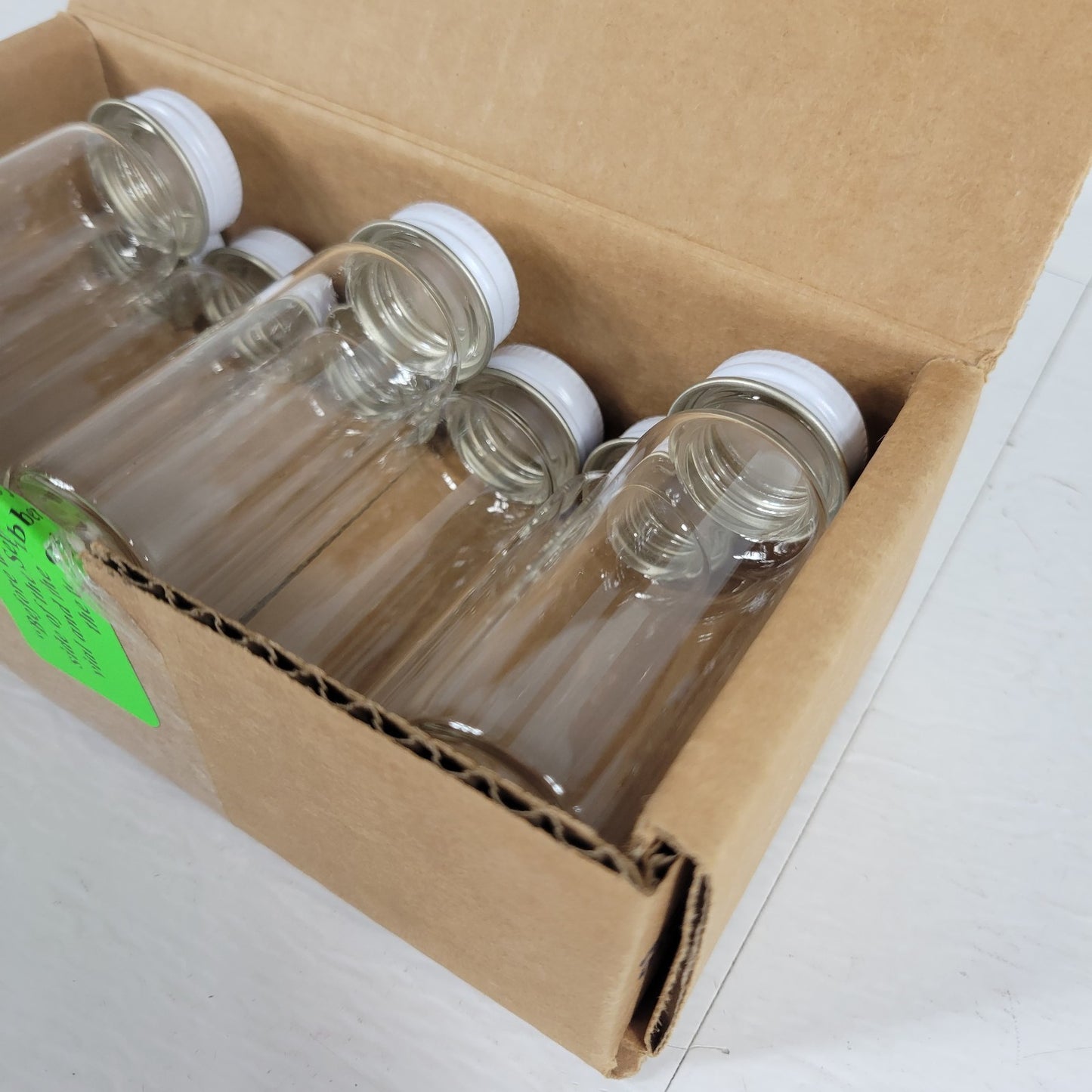 Lot of 8 AMETEK Brookfield Computrac Vapor Pro Sample Bottles Caps Septa