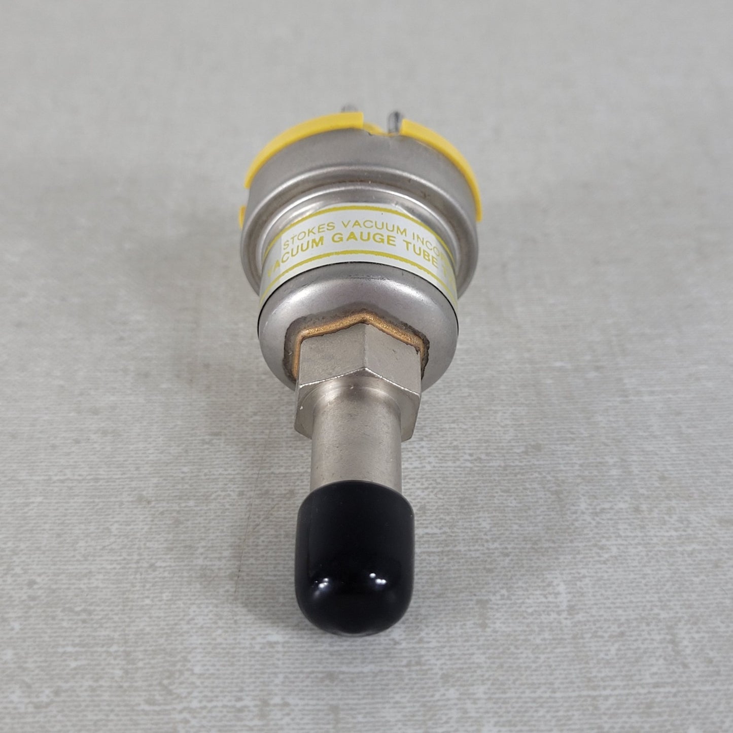 Stokes MB-3M Thermocouple Vacuum Guage Tube 1/8" Threaded NPT w/ 8 Pin Connector