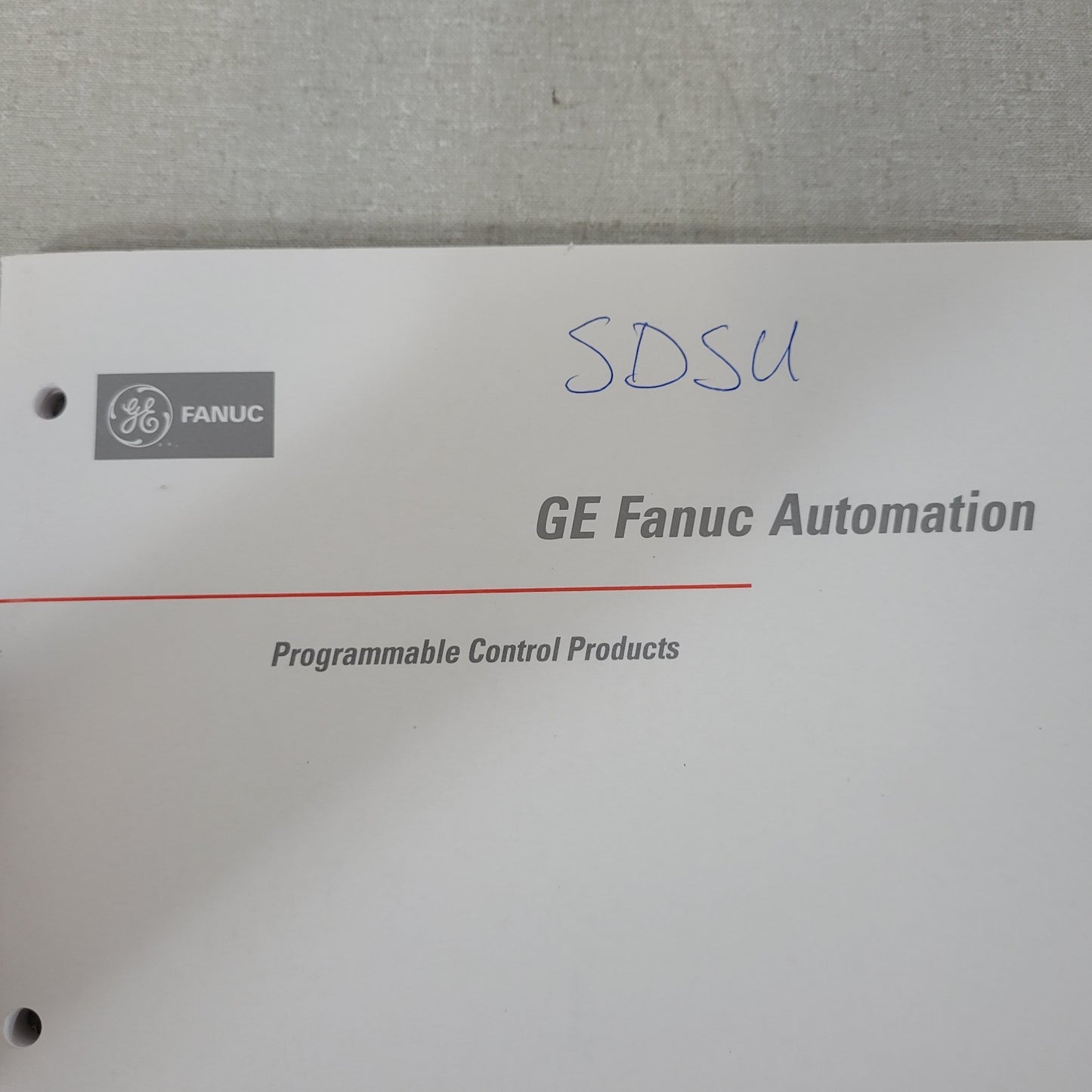 GE Fanuc GFK-0826 Field Control Distributed I/O Modules User Manual PLC Original