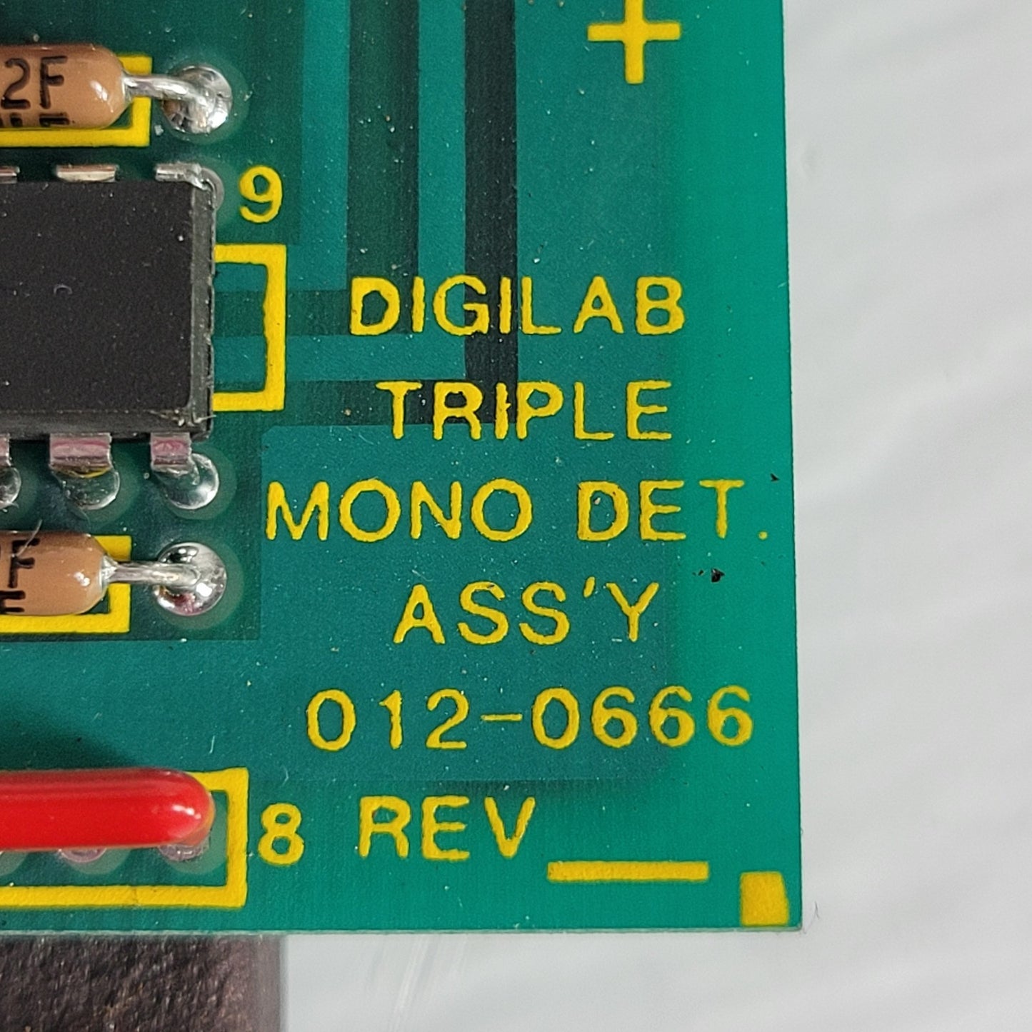 Bio-Rad Digilab 0120666 Triple Mono Detector Assembly Board FTS-60A FTIR PCB