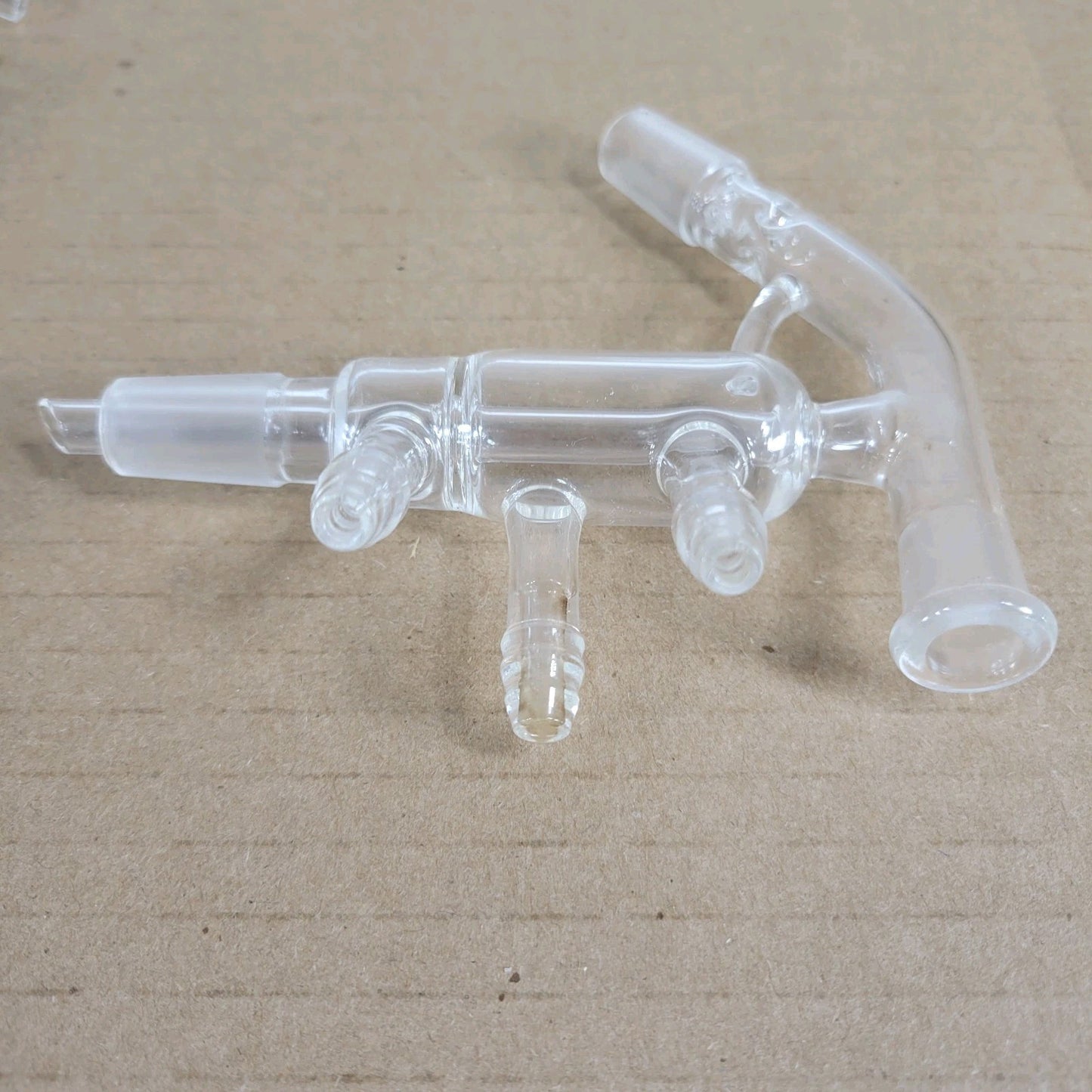Unbranded Glassware 19/22 Joint Short Path Compact Vacuum Distillation Head