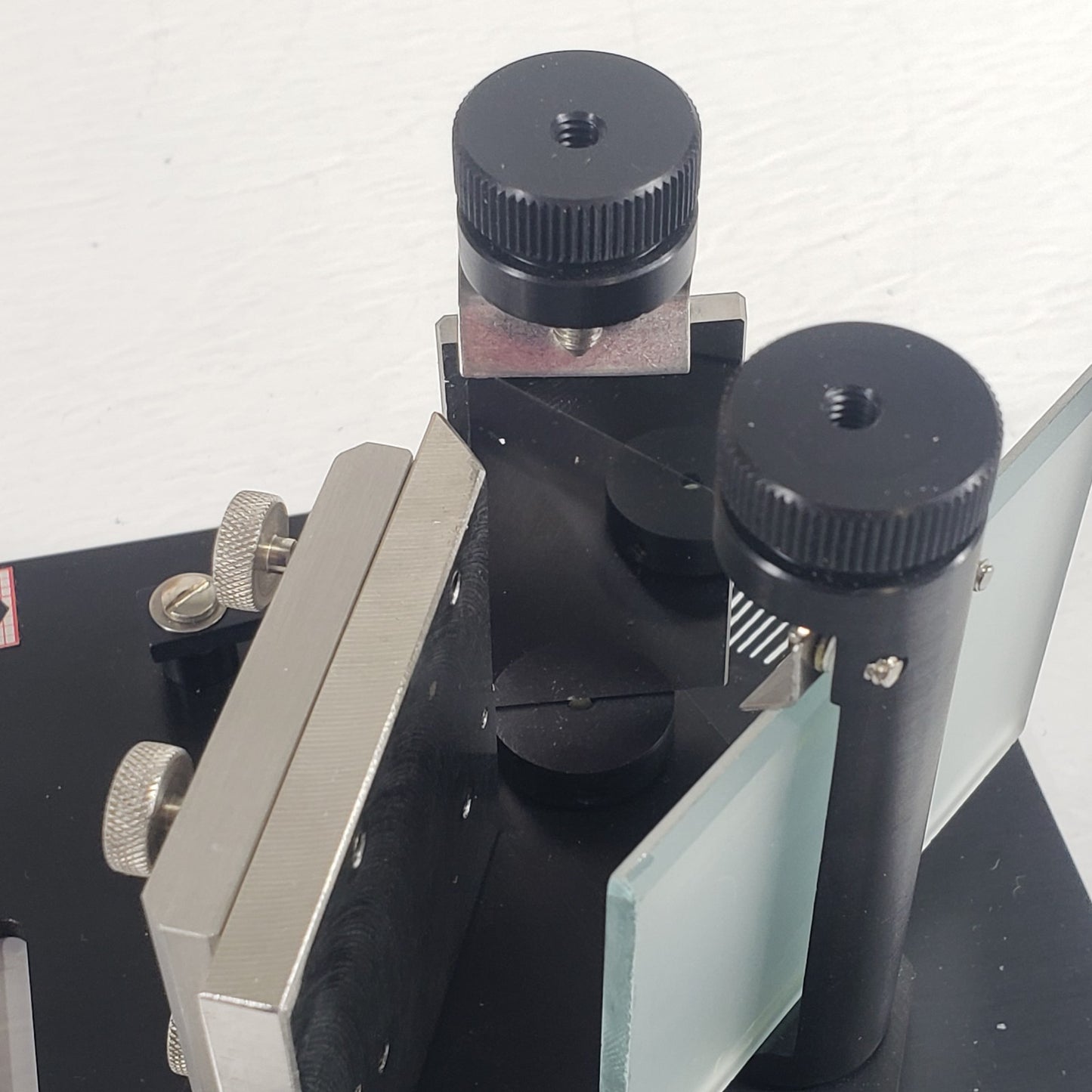 Vintage Wilks Scientific IR Spectrophotometer Optics Kit Mirrors Stand & Case
