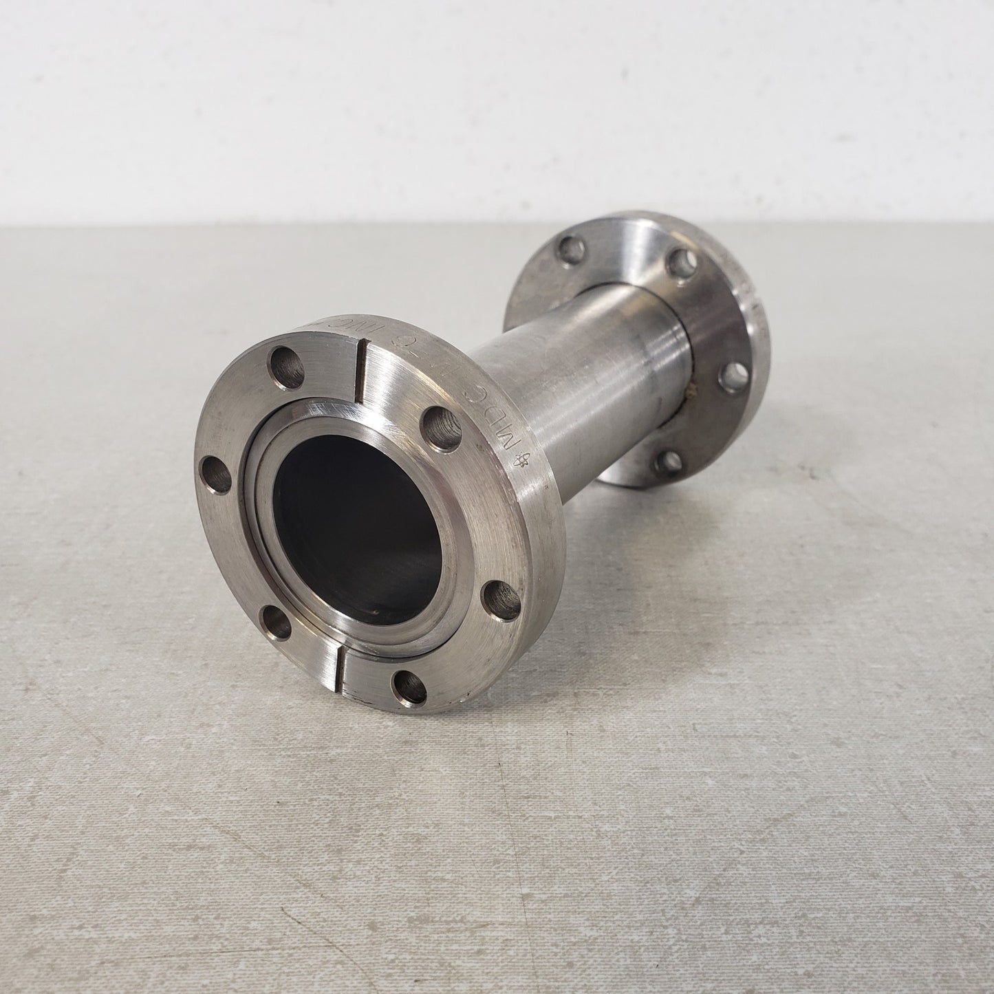 MDC 402002 2.75" CF DN35CF 5" Long Full Nipple 304SS UHV High Vacuum Rotatable