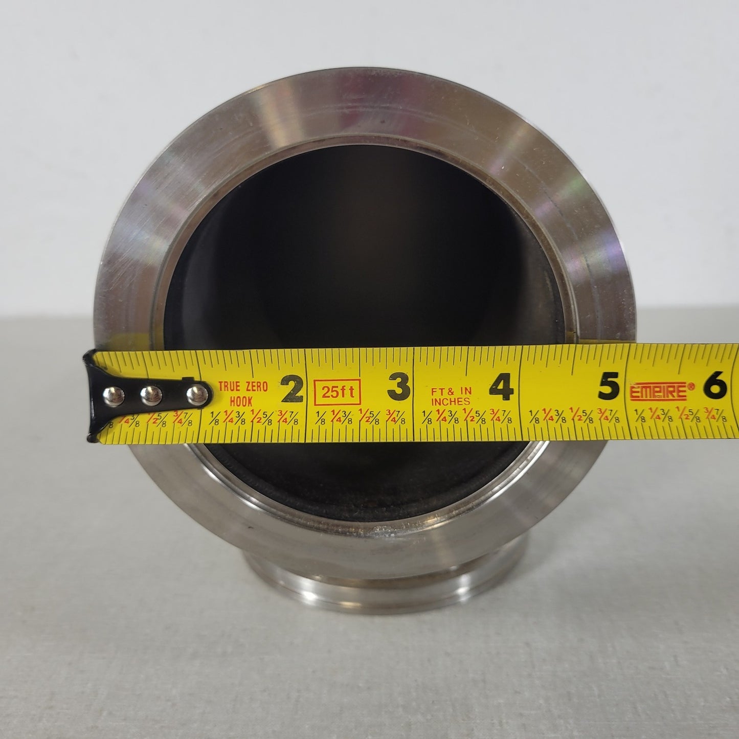 ISO-100K Right Angle Compact Elbow UHV Vacuum Fitting Stainless Steel ISO K 100