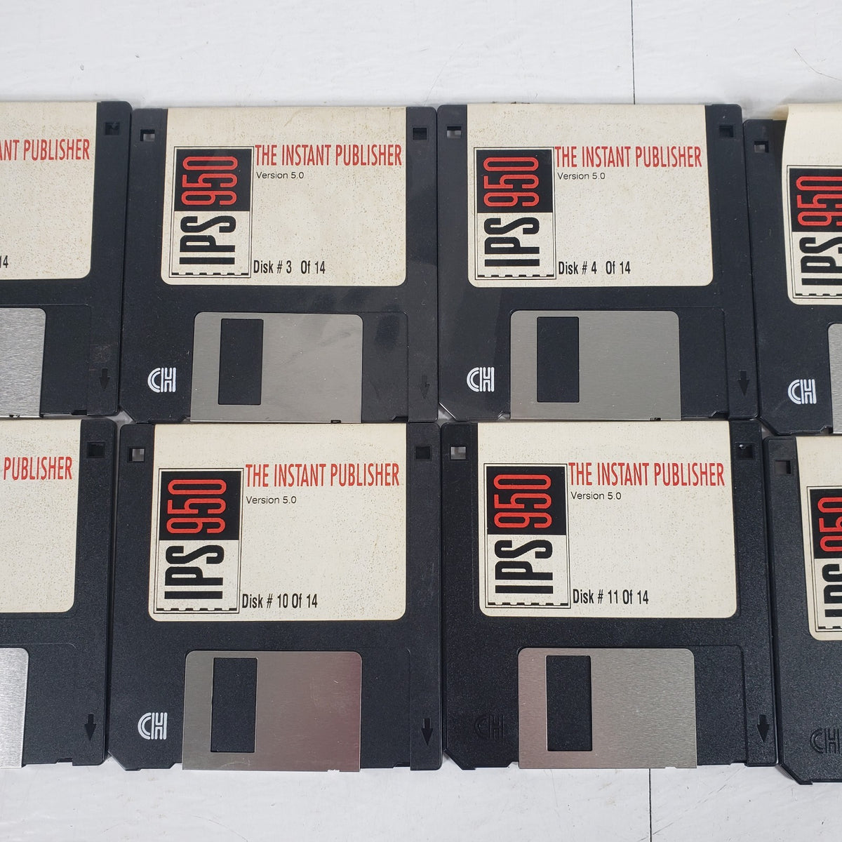 Instant Publisher IPS 950 v5.0 Software Complete 14-Disk Set Color Label Printin