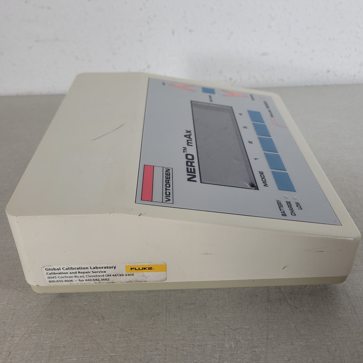 Victoreen NERO mAx 8000 Non-Invasive X Analyzer Ray kVp Exposure Meter