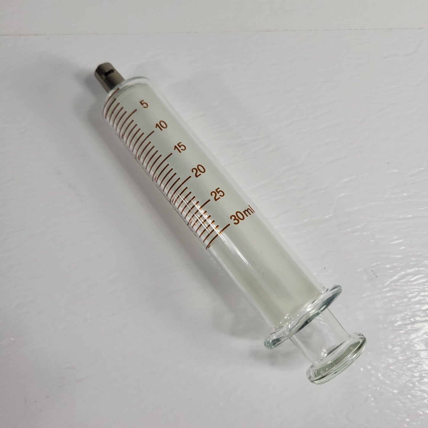 FORTUNA OPTIMA 30ml Glass Srng with Luer Lock Tip for Secure Connections