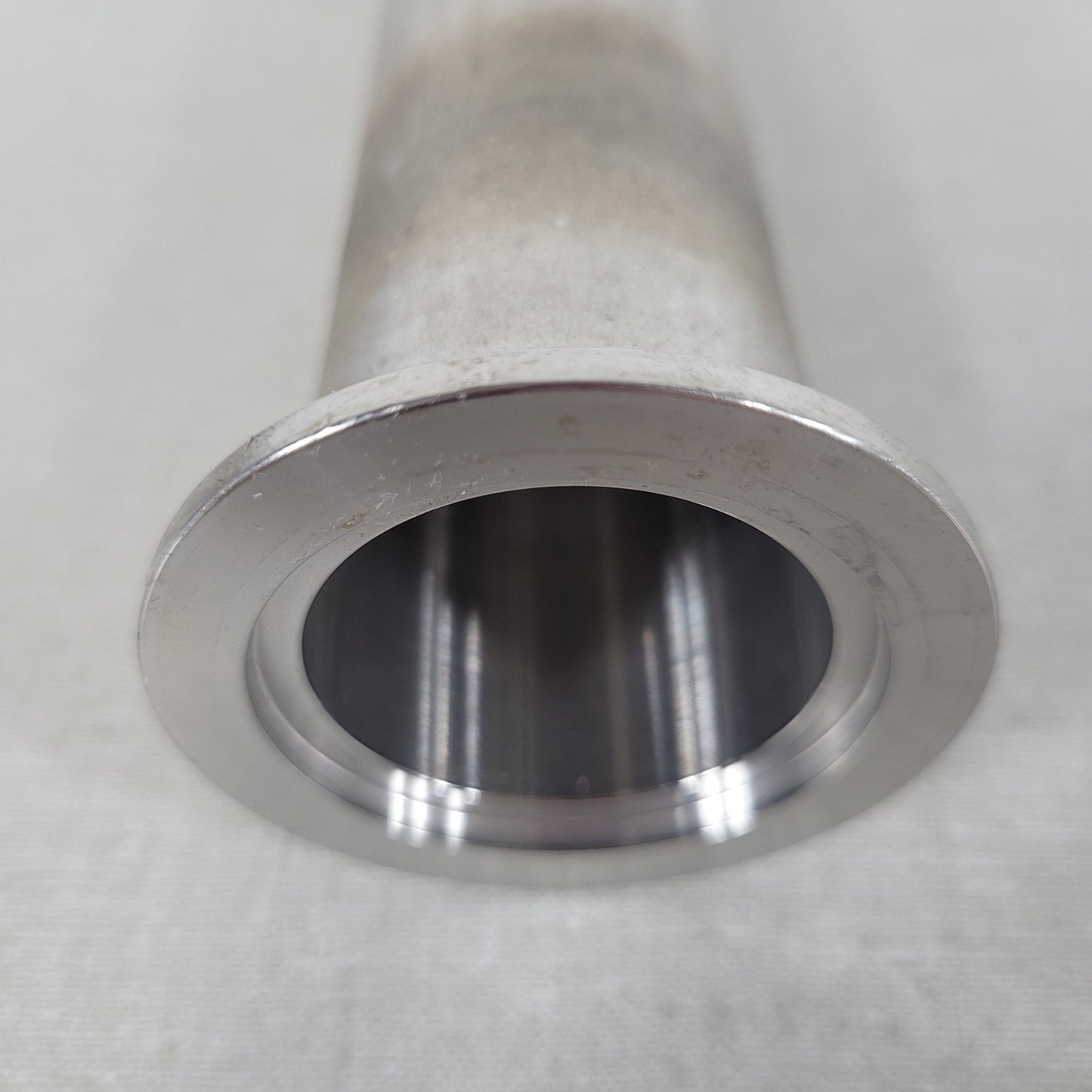 MKS KF40 NW40 QF40 9" Full Nipple Straight Tube High Vacuum Stainless Steel