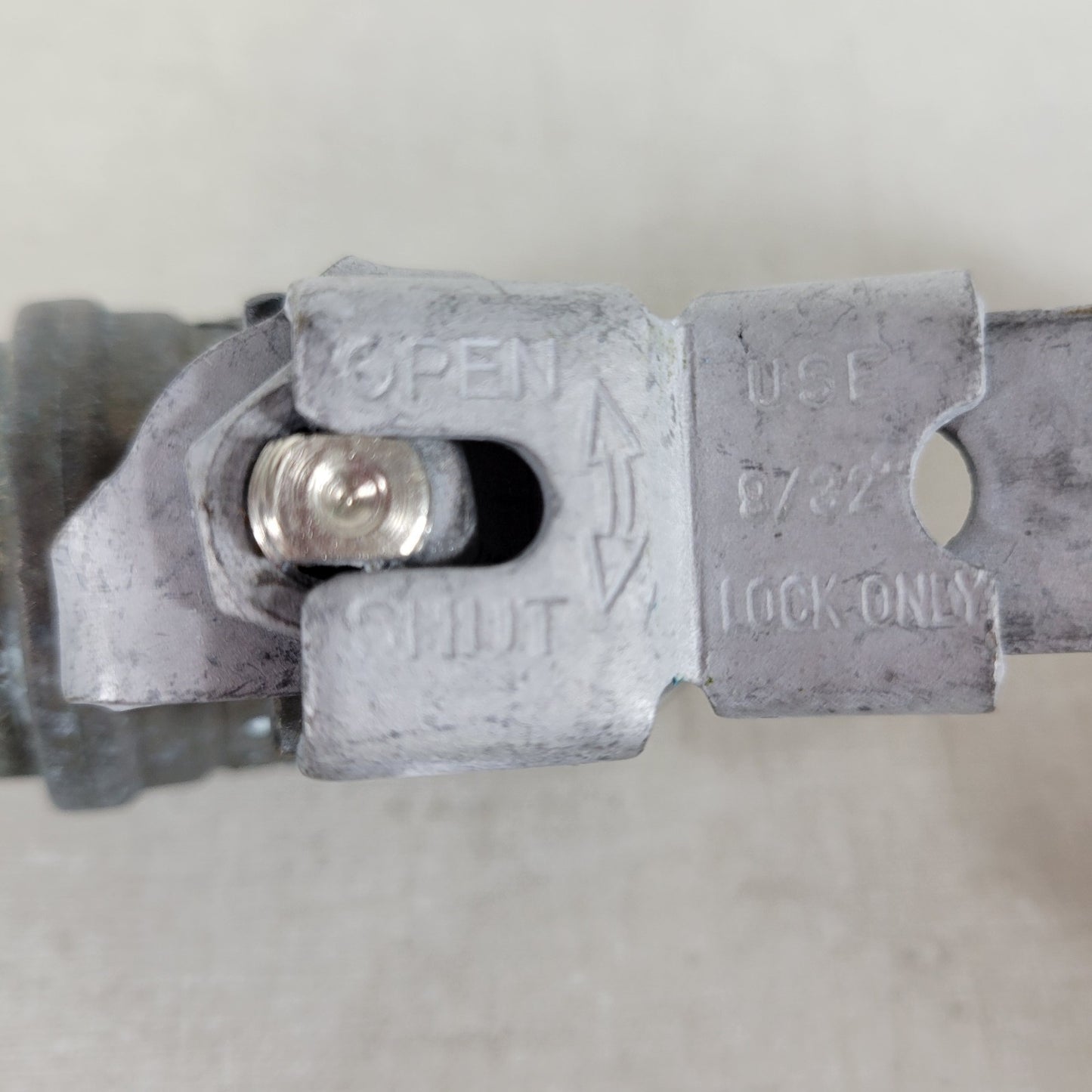RuB S95E45 3/4" FNPT Brass Full Port Ball Valve 600 CWP Locking Handle