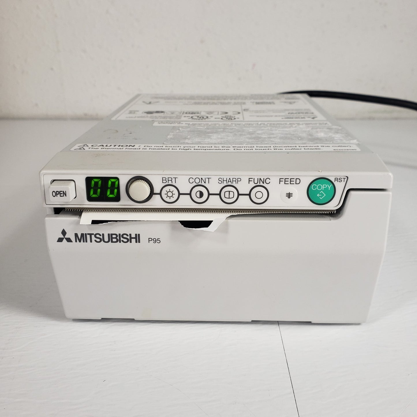 MITSUBISHI P95DW Digital Monochrome Printer with USB Type-B, No Power Cable