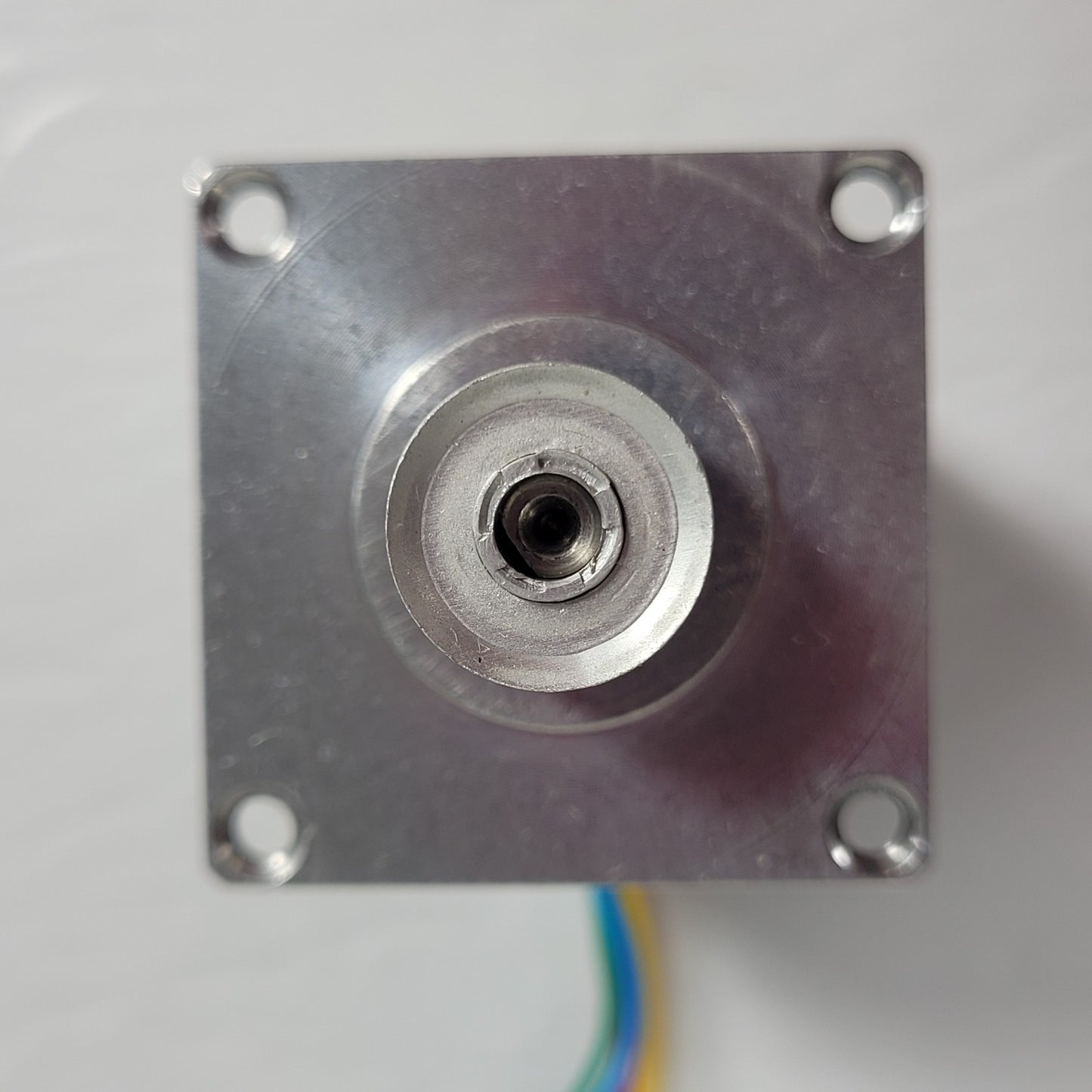 Phytron LSS 32.200.0.6 Stepper Motor 50V AC Timing Pulley 4-Wire Connector
