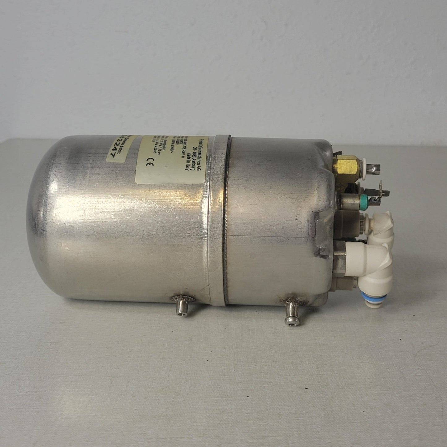 Franke 1560201 560.0001.705 Steam Boiler Assembly From an A800 Espresso Machine