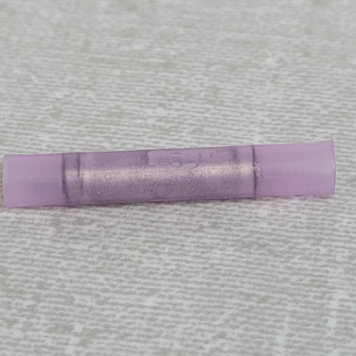 100PCS Heat Shrink Waterproof Wire Connectors Butt Terminals 22-18AWG Purple