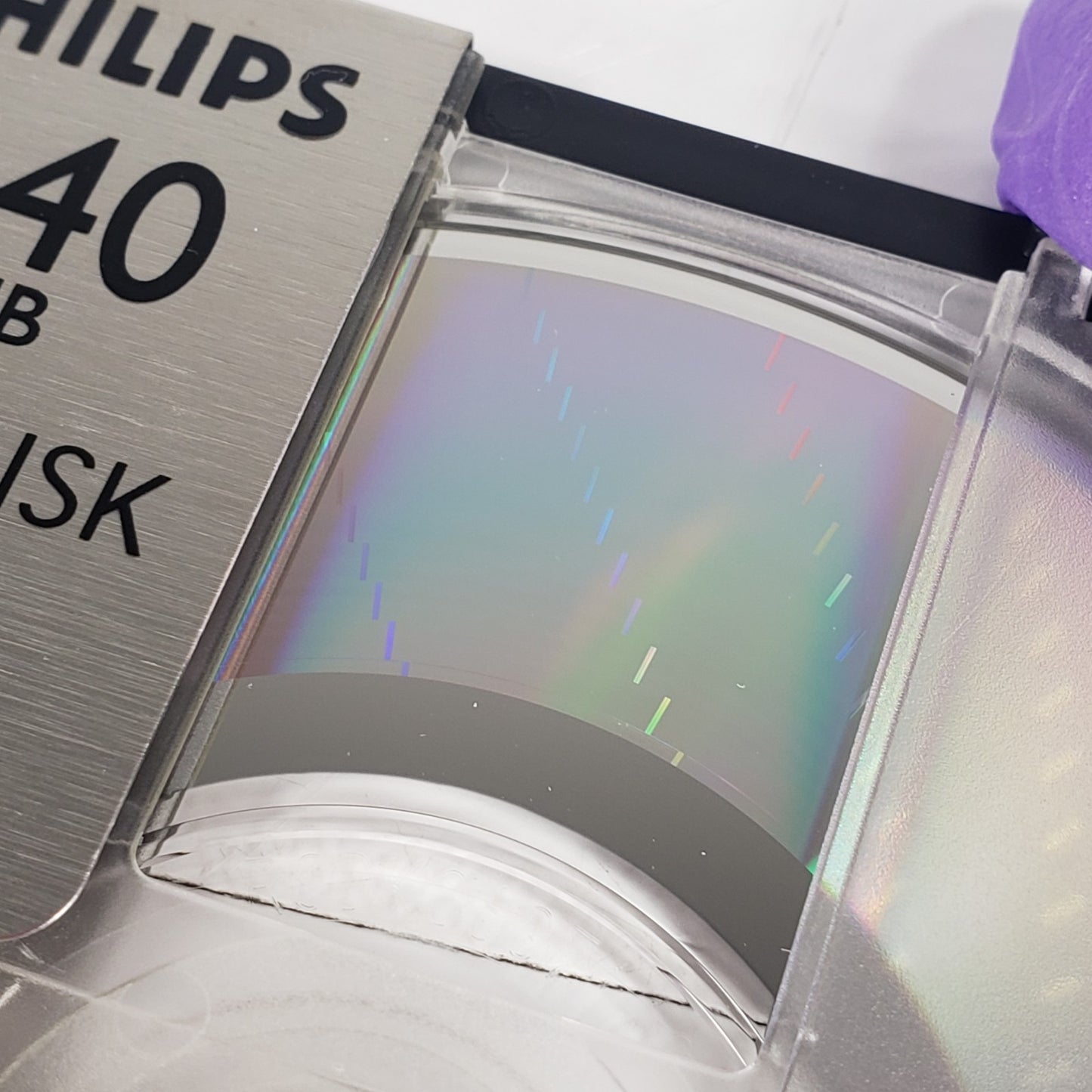 Philips 640MB 3.5" Rewritable MO Disk Magneto Optical MediaID