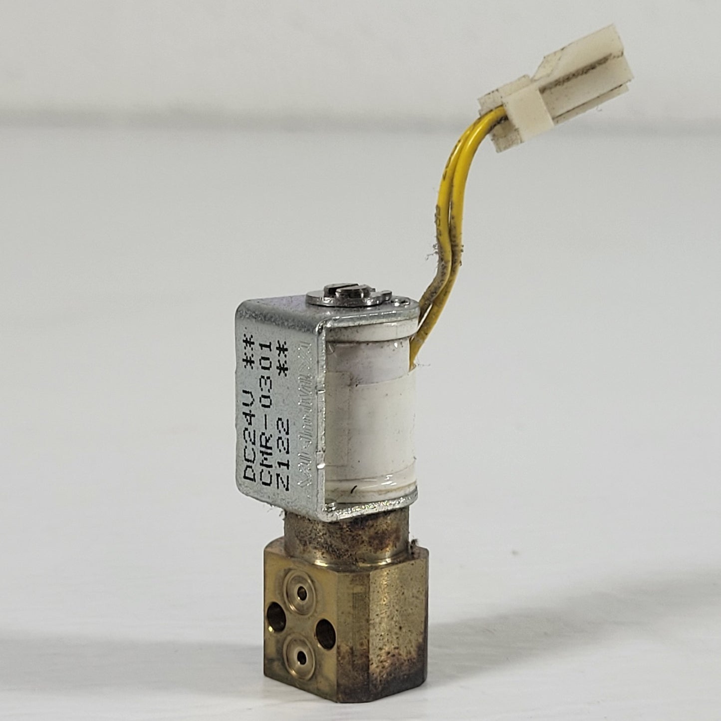 Saginomiya CMR-0301-Z122 24VDC Miniature Solenoid Valve Assembly Brass Body