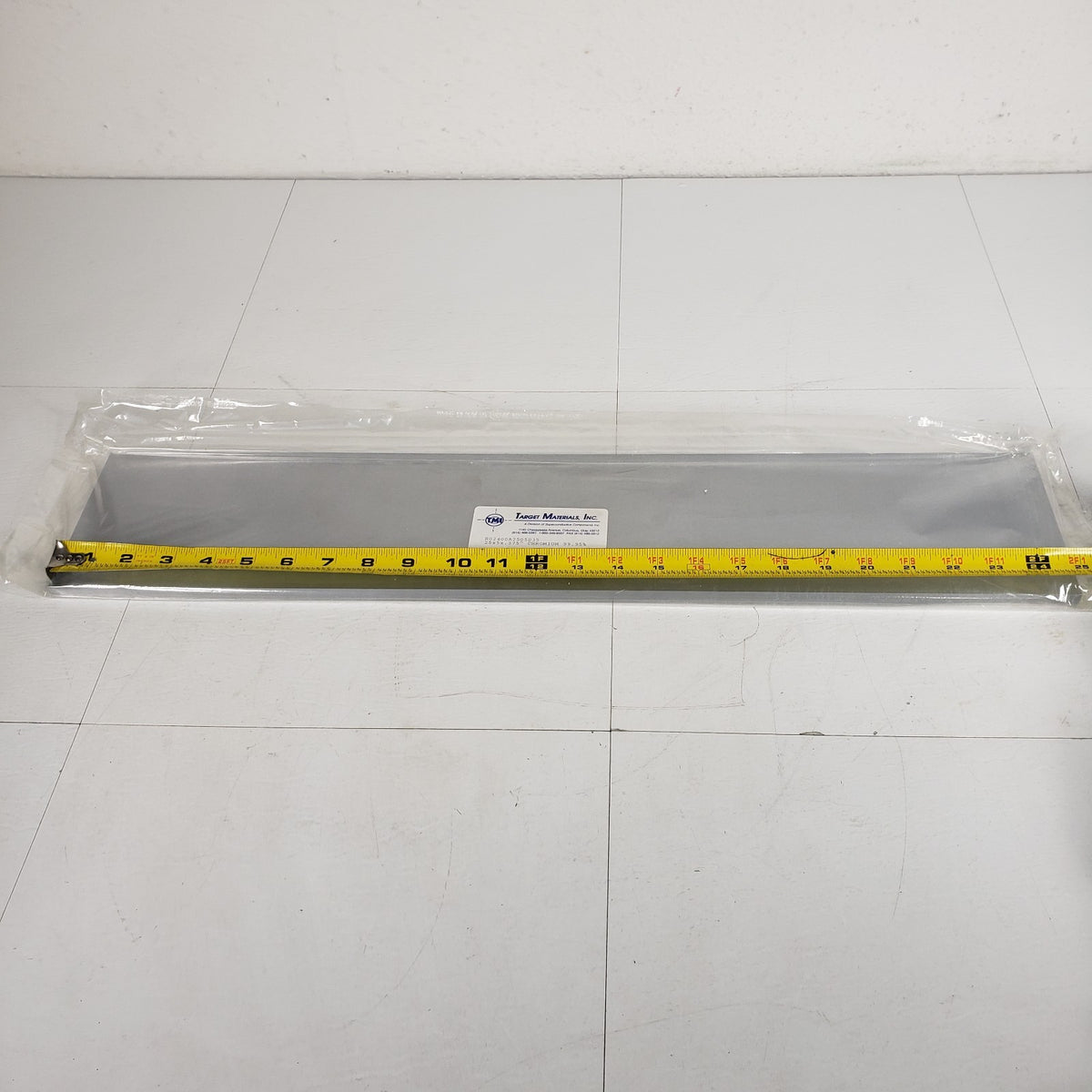 Target Materials R02400A2505D35 Chromium Sputter Target 25x5x.375 99.95% Plate