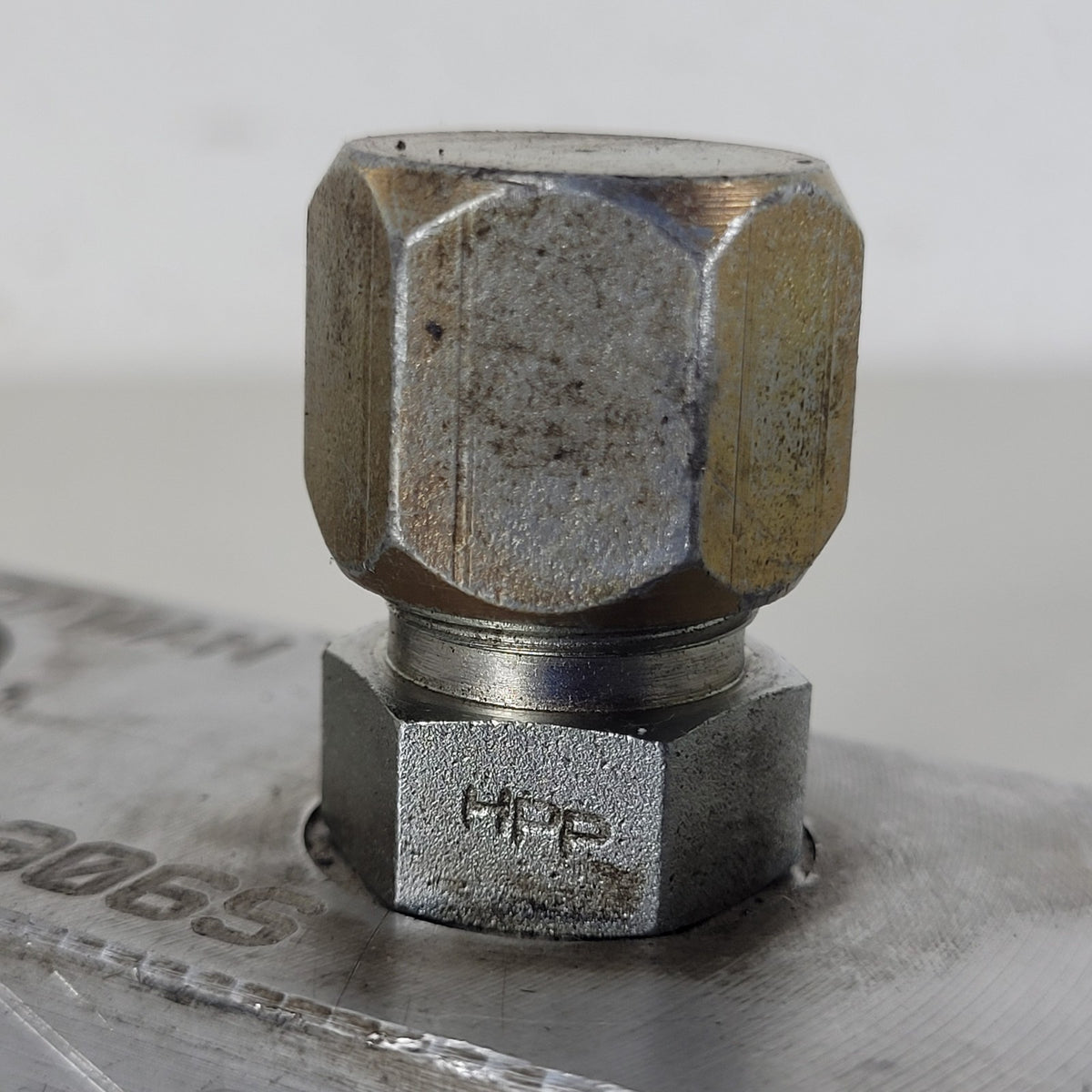 Daman 0806 Aluminum Hydraulic Manifold Header Block AH00003065 Untested