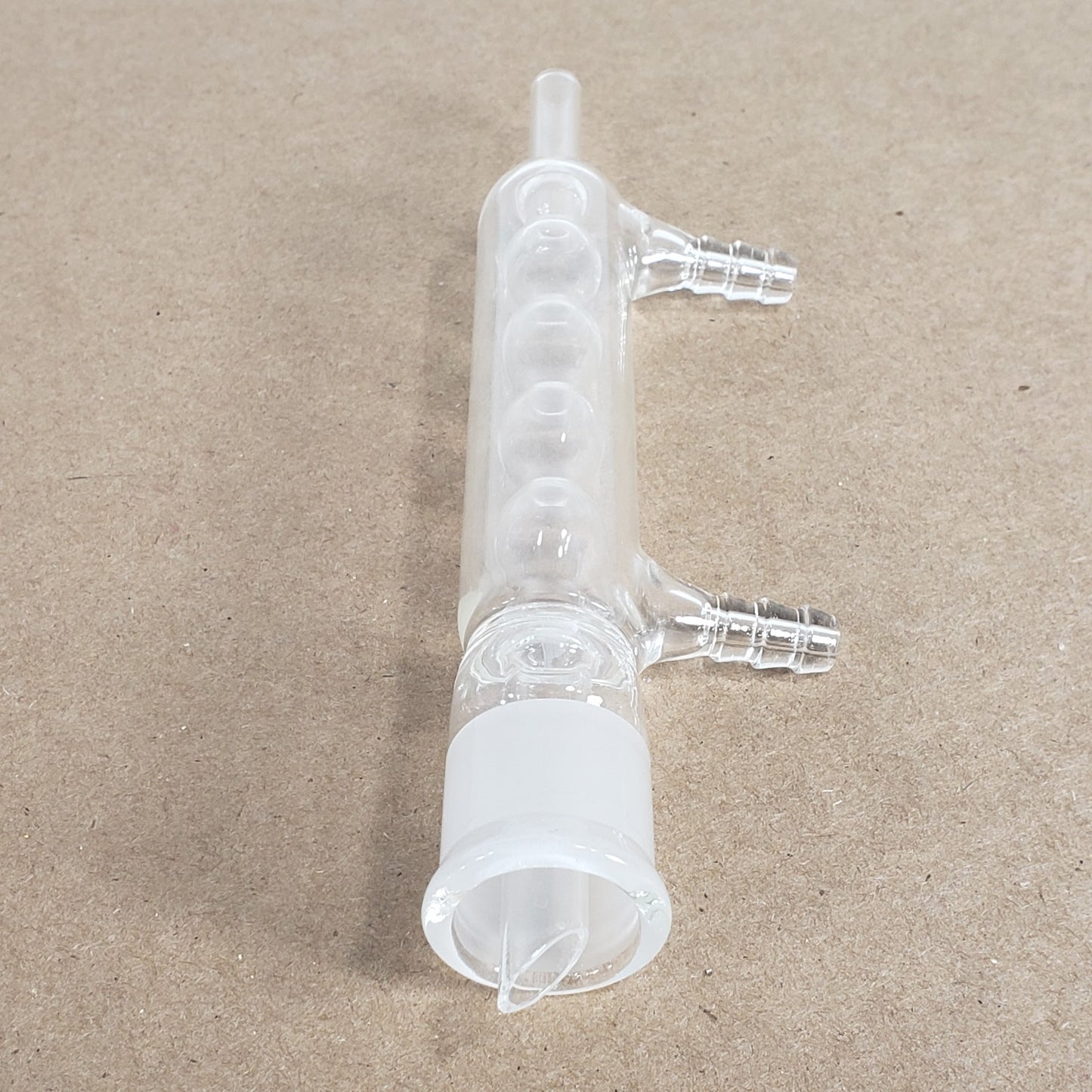 Kontes Kimble Allihn/Soxhelt-Style Bulb Condenser 19/22 Bottom Inner Joint