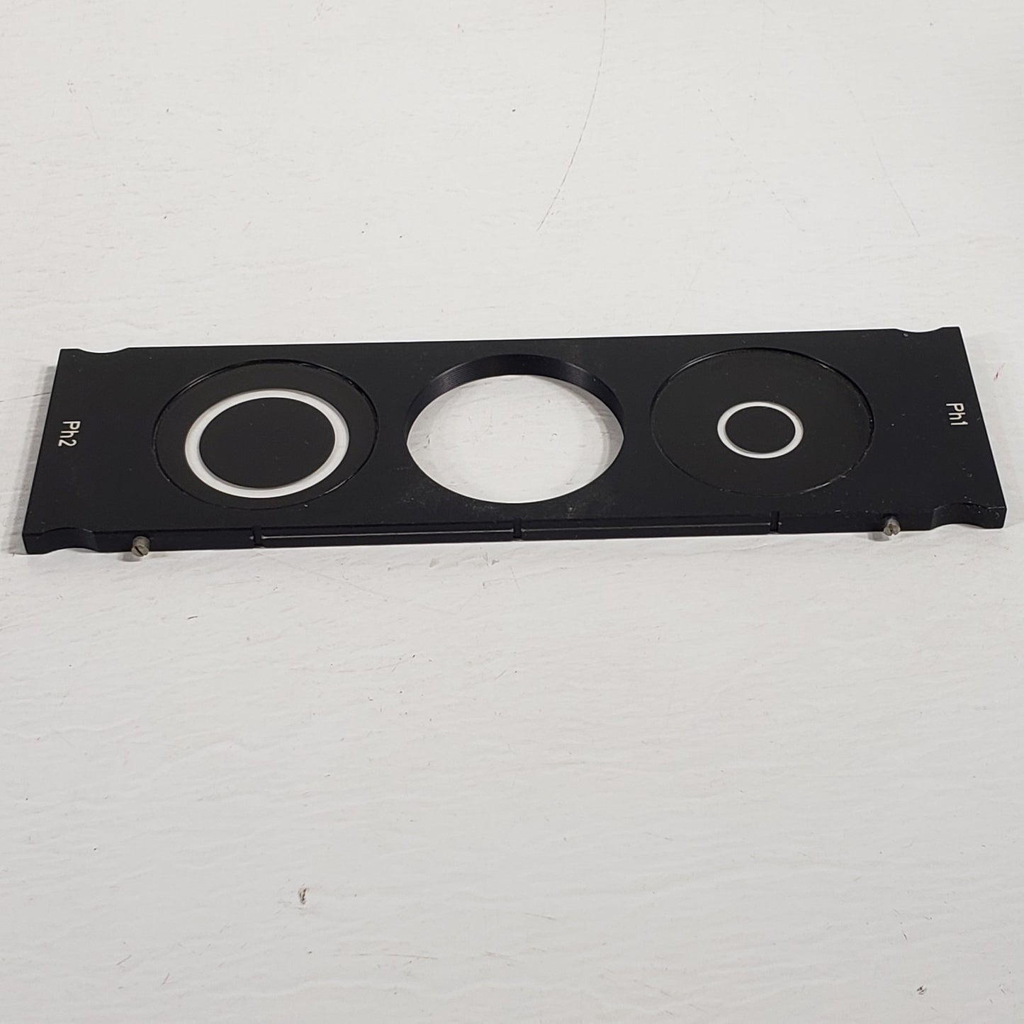 Carl Zeiss IM Inverted Microscope Phase Contrast Slider PH1 PH2 Vintage