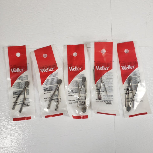 Weller 6150 Cutting Tips Lot of 5 Packs 10 Tips Total 8200 D550 D650