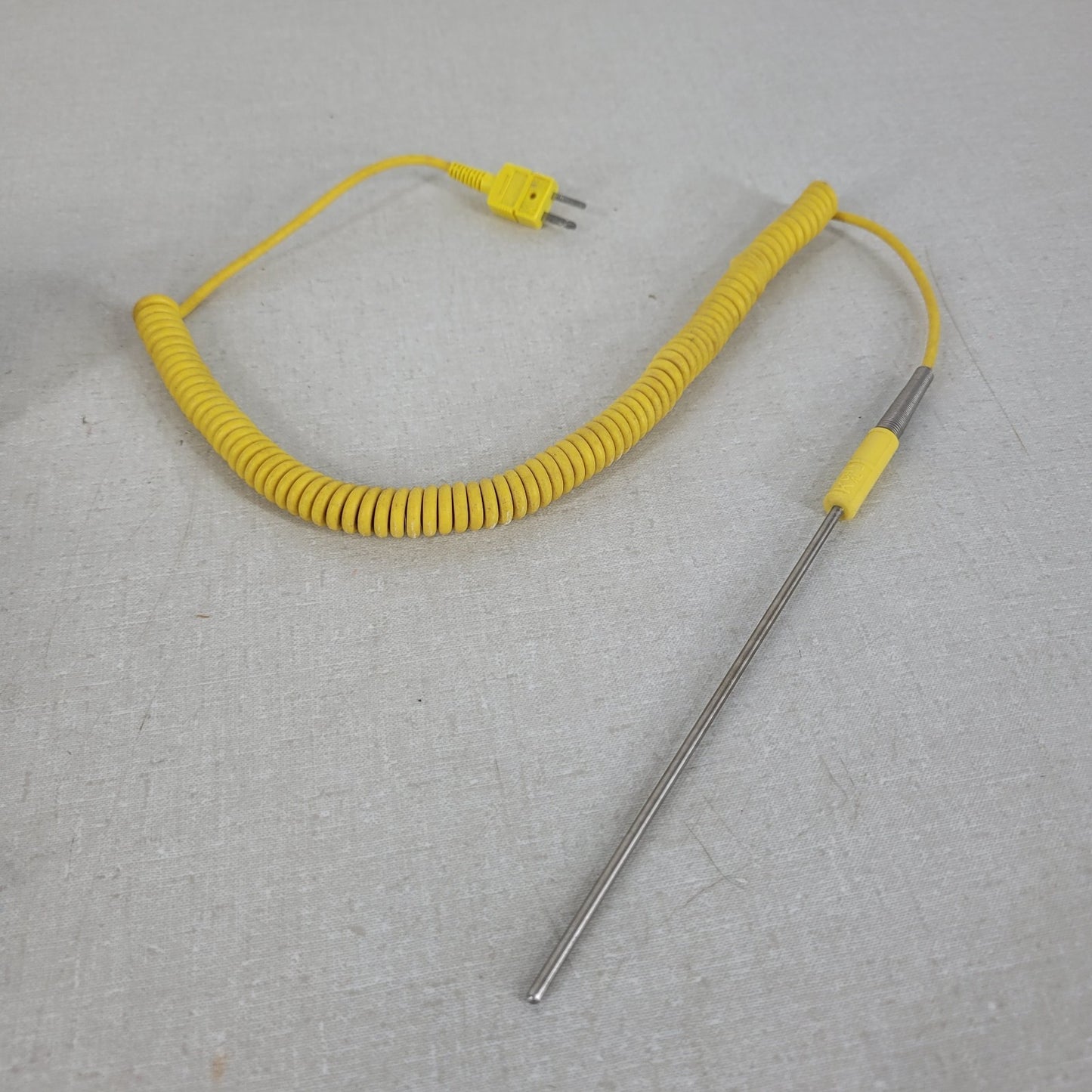 TESTED OMEGA HH21A Handheld Thermocouple Thermometer J/K/T w/ Type K Probe