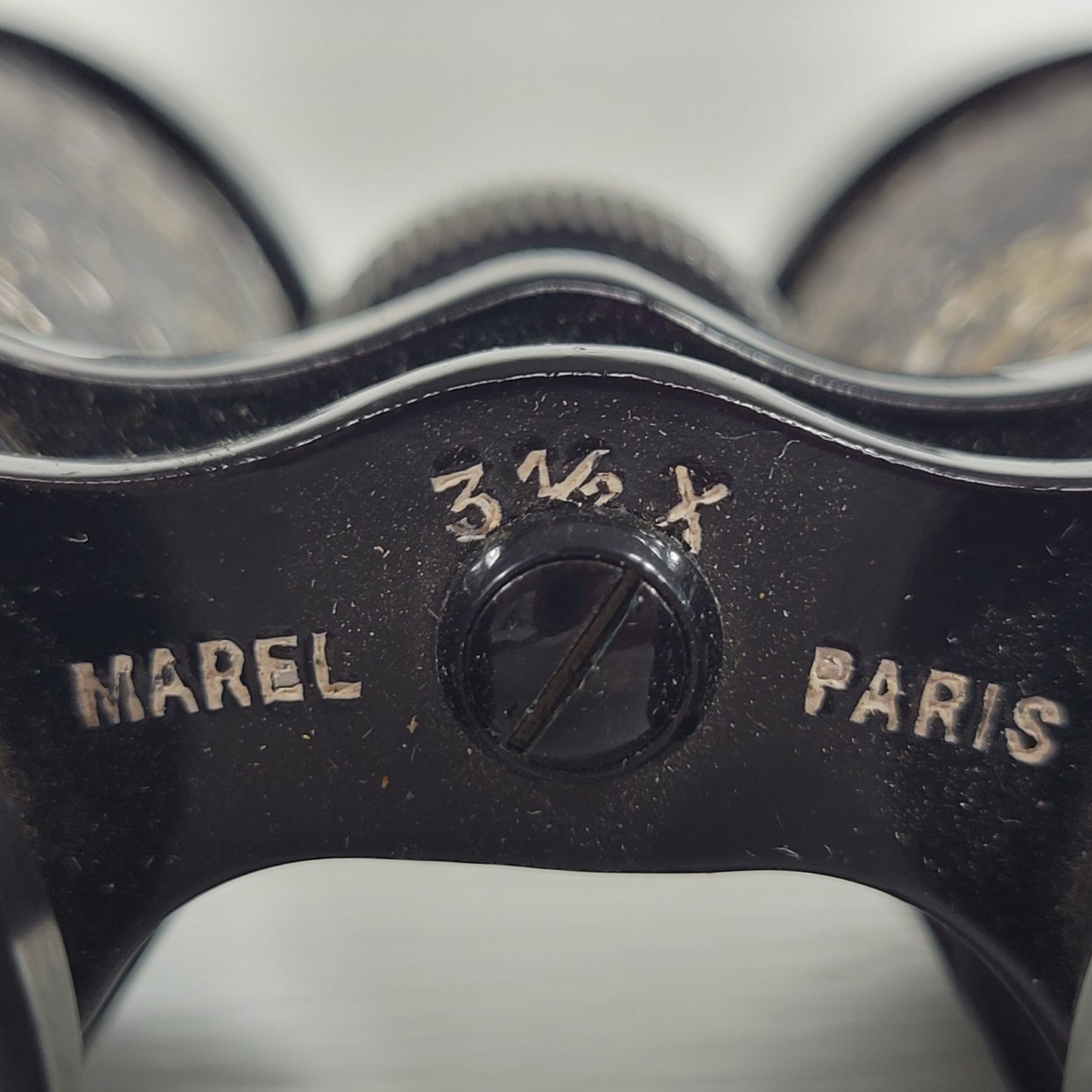 TWO-PACK VINTAGE MAREL 3-1/2x Magnification Binoculars, Carrying Cases Included