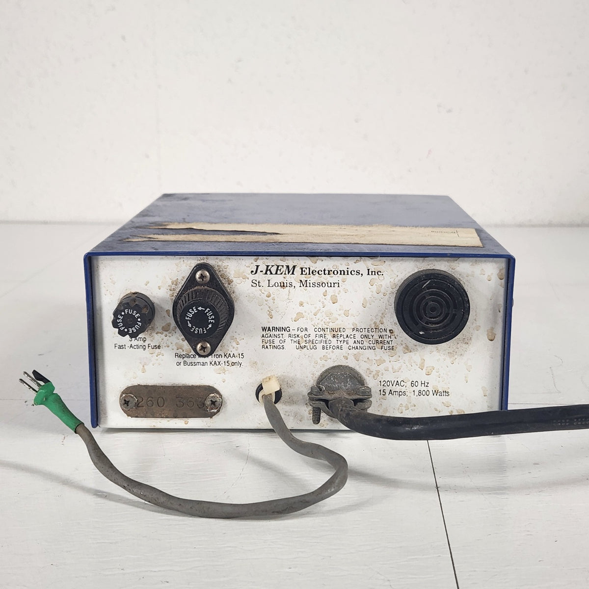J-KEM Model 260 Digital PID Temperature Controller 120V 15A 1800W Dual Outlet