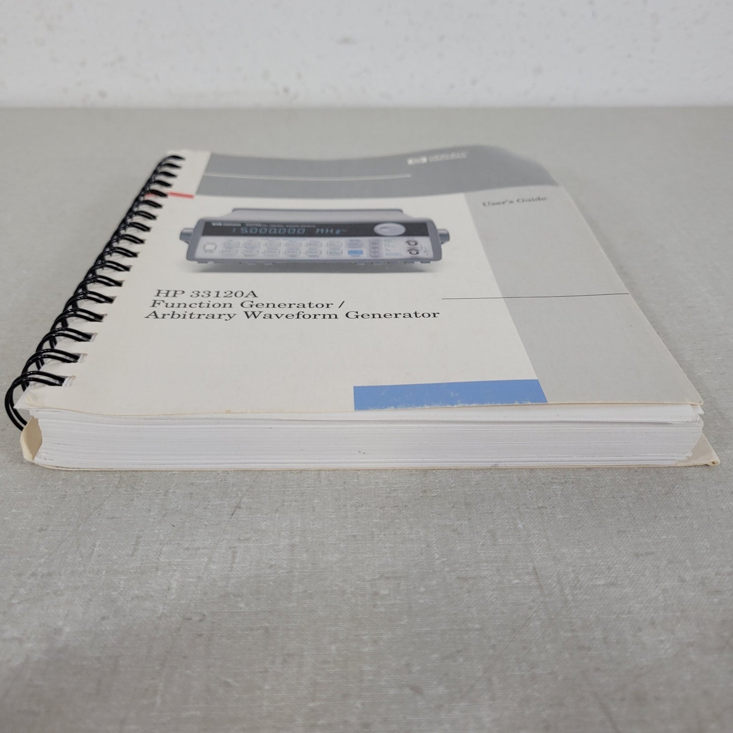 HP 33120A 33120-90005 Edition 5 Function Arbitrary Waveform Generator User Guide