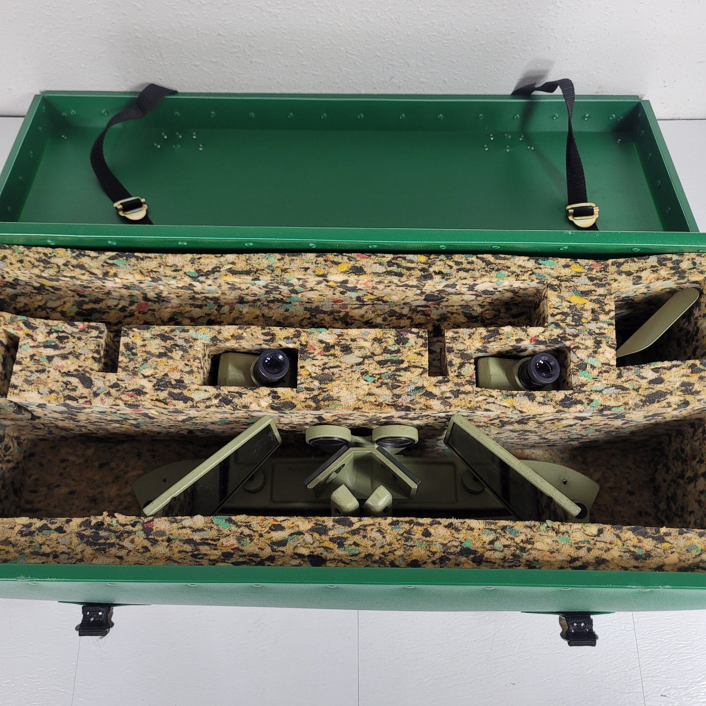 Cartographic Engineering Ltd Scanning Mirror Stereoscope Aerial Photo w/ Case