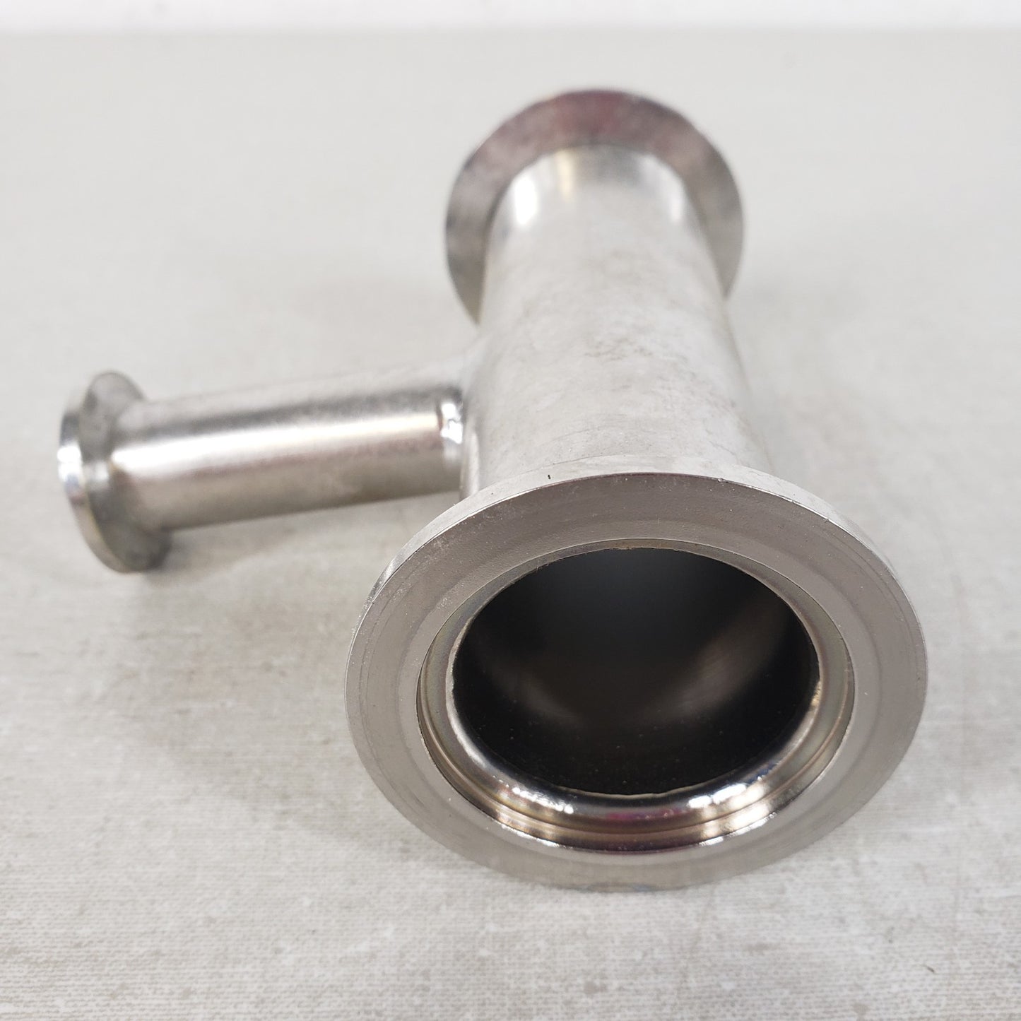2x KF40 1x KF16 Stainless Reducing Tee NW40 NW16 High Vacuum Fitting