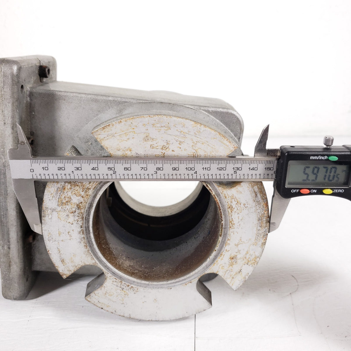 TESTED Vacuum Research Cenco 2" ASA Manual High Vacuum Gate Valve Neck Flange