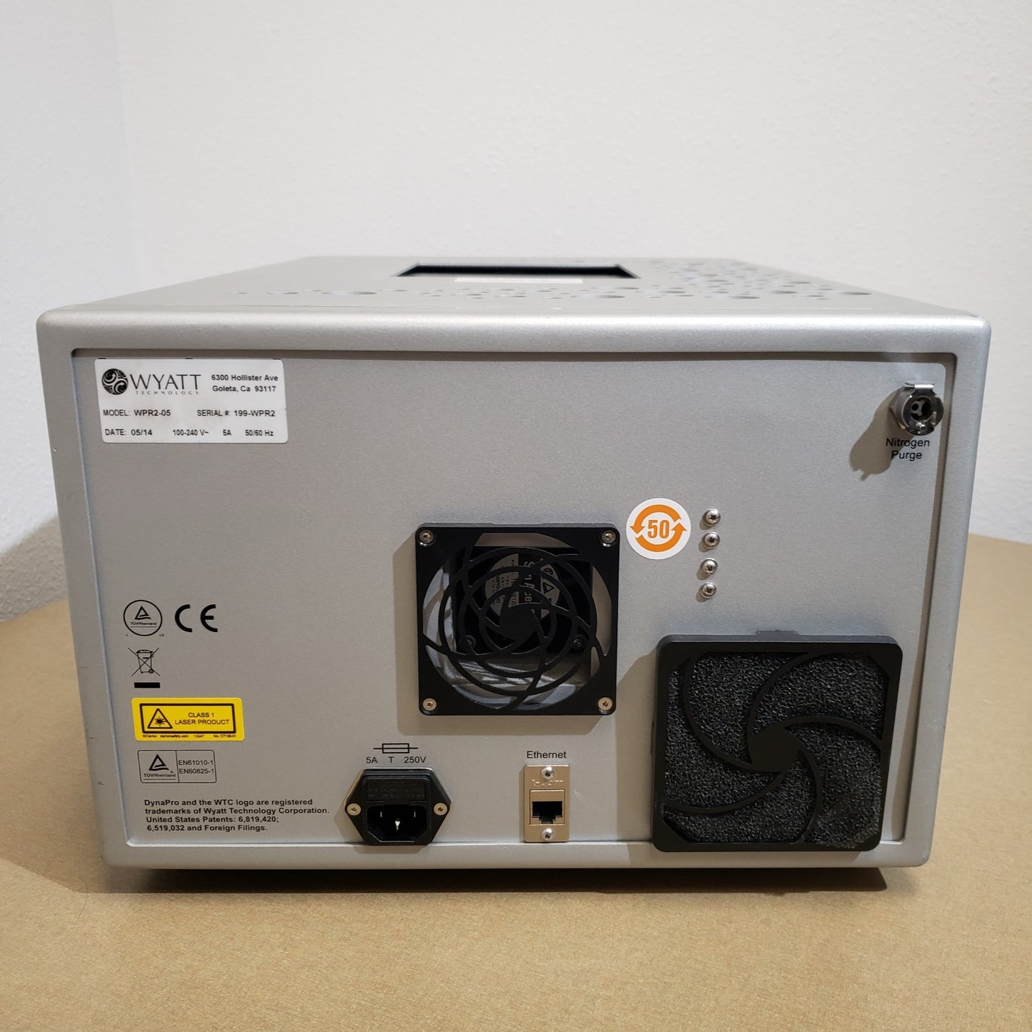 TESTED w/ VIDEO Wyatt WPR2-05 DynaPro PlateReader II DLS Particle Size Analyzer