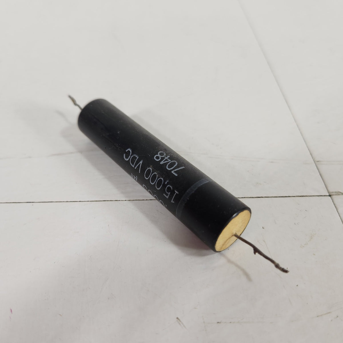 Aerovox B161Y42 500pF 15kV High Voltage Polyester Film Axial Capacitor