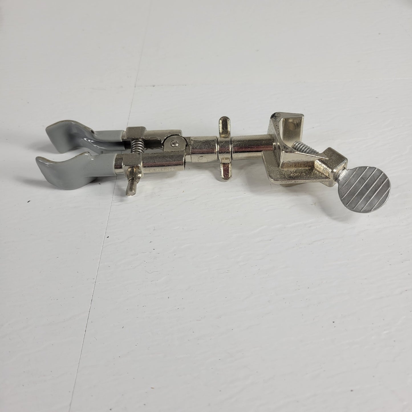 Lot of 5 2-Prong Laboratory Clamps Single Adjust Extension Lab Stand Holders