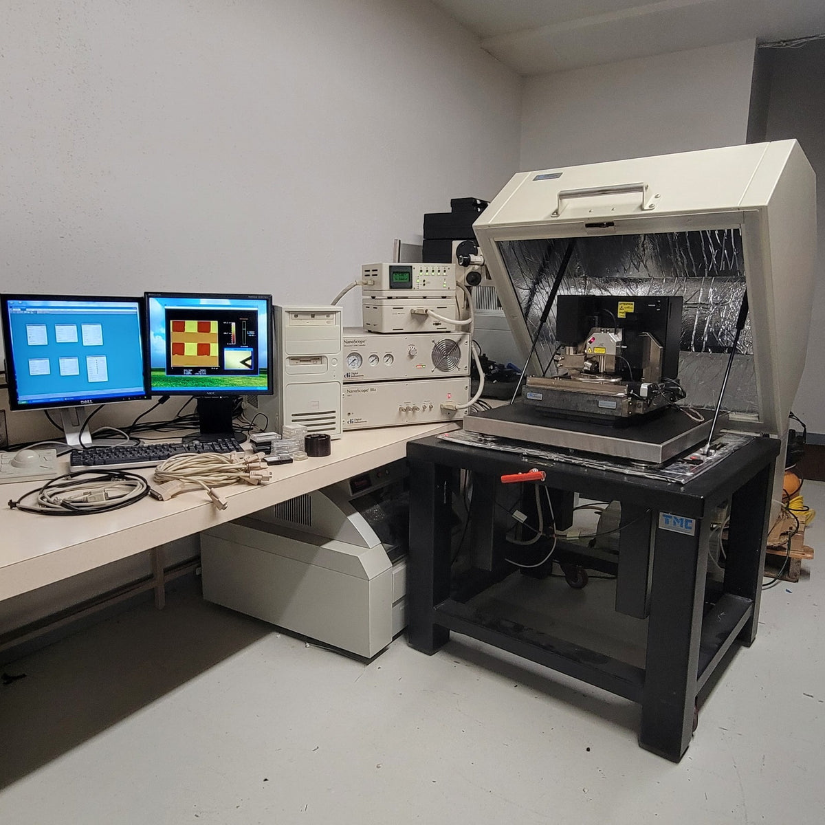 TESTED Veeco Dimension 3100 AFM Atomic Force Microscope C-AFM System w EC Option