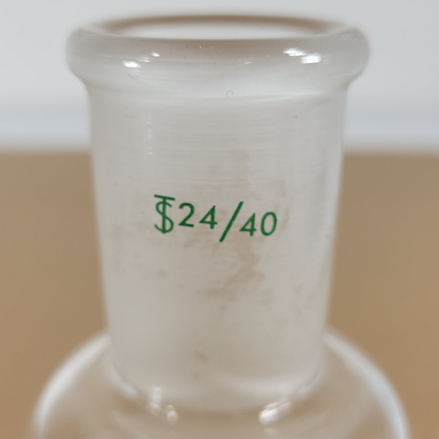 Chemglass CG-1000-31 Reducing Connector Top Neck 24/40 To Bottom Neck 55/50