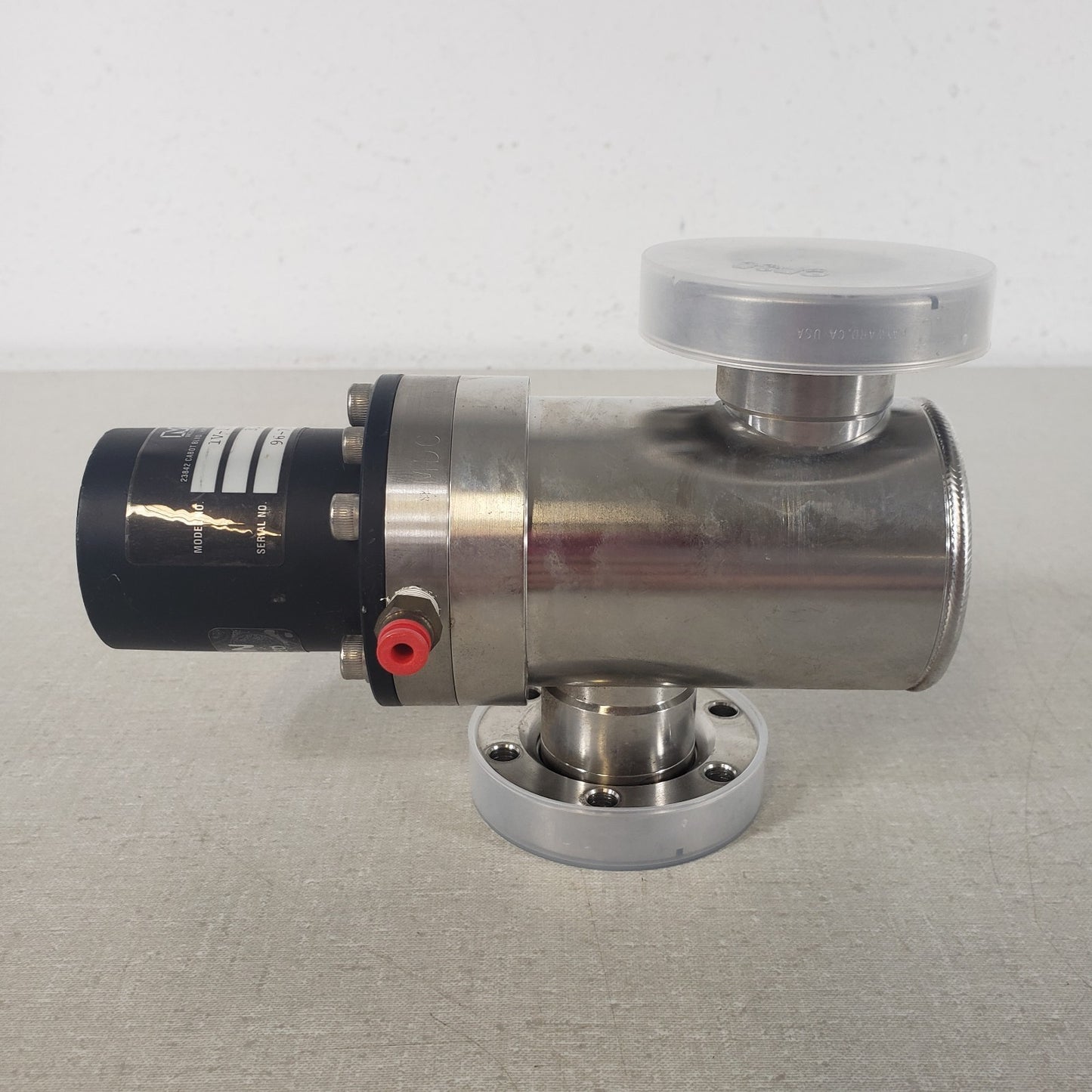 MDC IV-150-P-OPT-03 Pneumatic Inline Vacuum Valve 2.75" CF CF35 DN35CF 24VDC