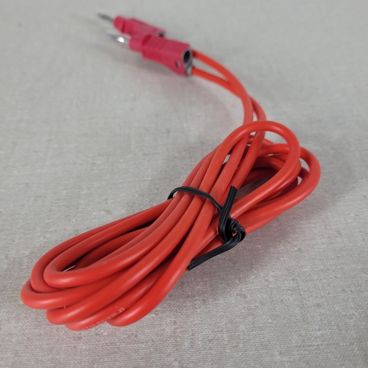 Cal Test CT2151-200-2 Red 4mm Stackable Banana Plug Test Lead 2m 600V 36A CAT II