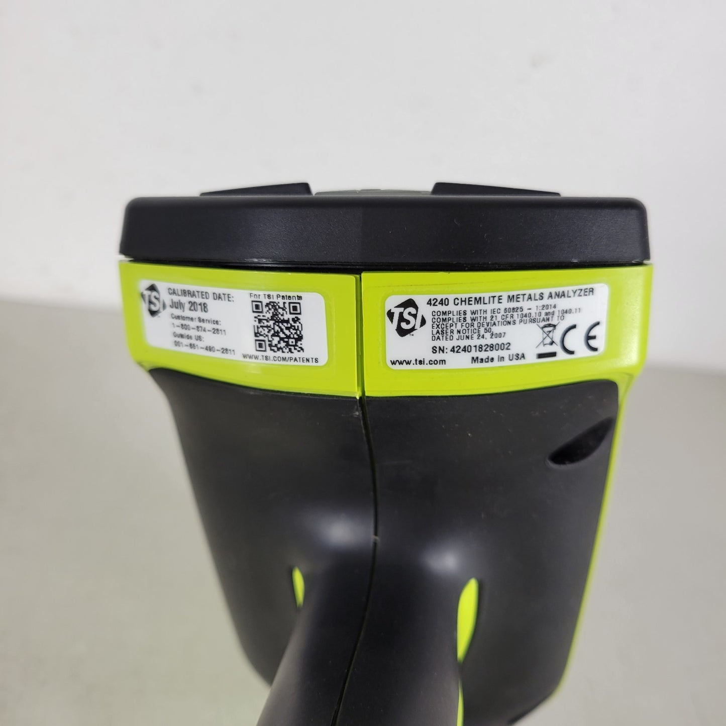 *PARTS ONLY TSI ChemLite Plus XRF Gun 4240 Metal Analyzer Rechargeable ChemLogix