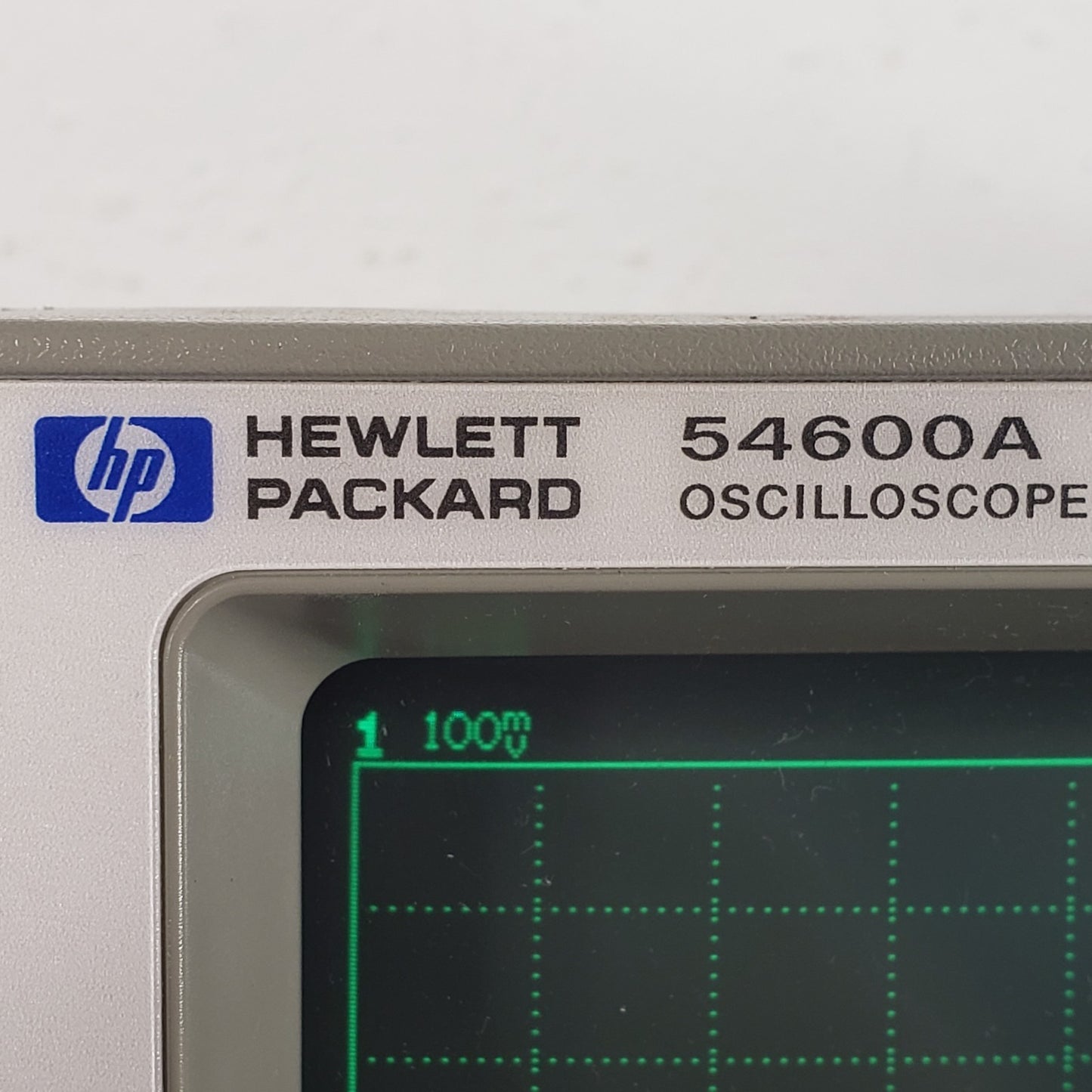 TESTED HP 54600A 100MHz 2-Channel Oscilloscope w/ 54650A HP-IB GPIB Module