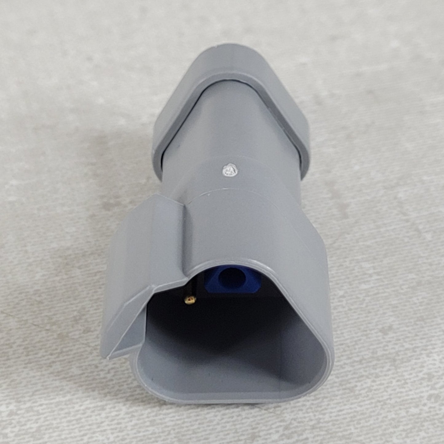 2x Amphenol Sine AT04-3P-RJ120 AT Series 3-Way Pin J1939 Receptacle 120 Ohm Gray