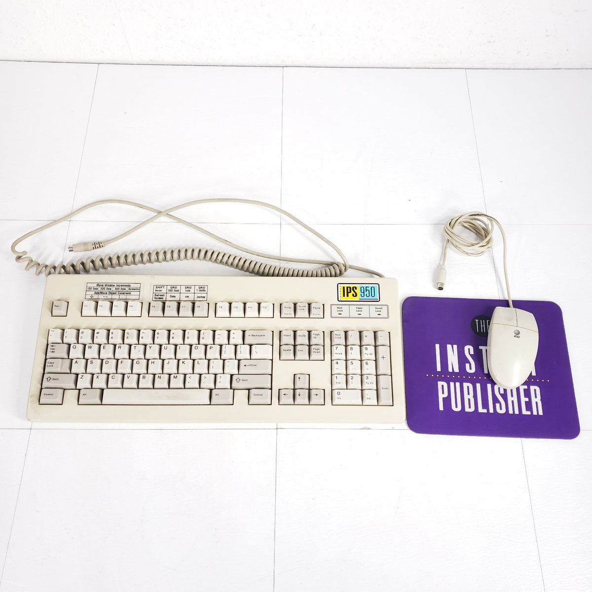 AT&T Cherry RS3000 3099-K440-V004 PS/2 Keyboard + Logitech M-S34 Mouse